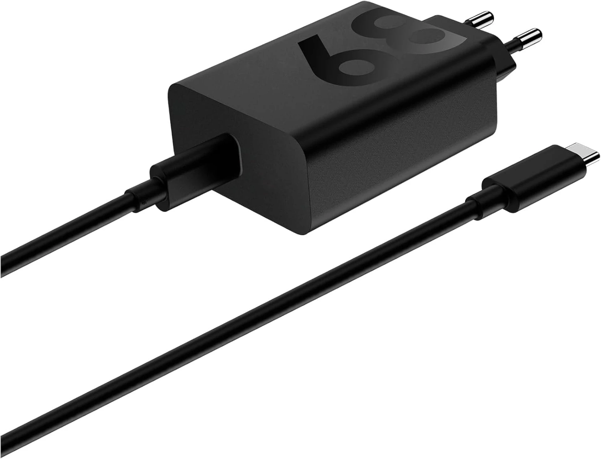 Punjač Motorola 68W TurboPower USB-C GaN + USB-C kabal crni