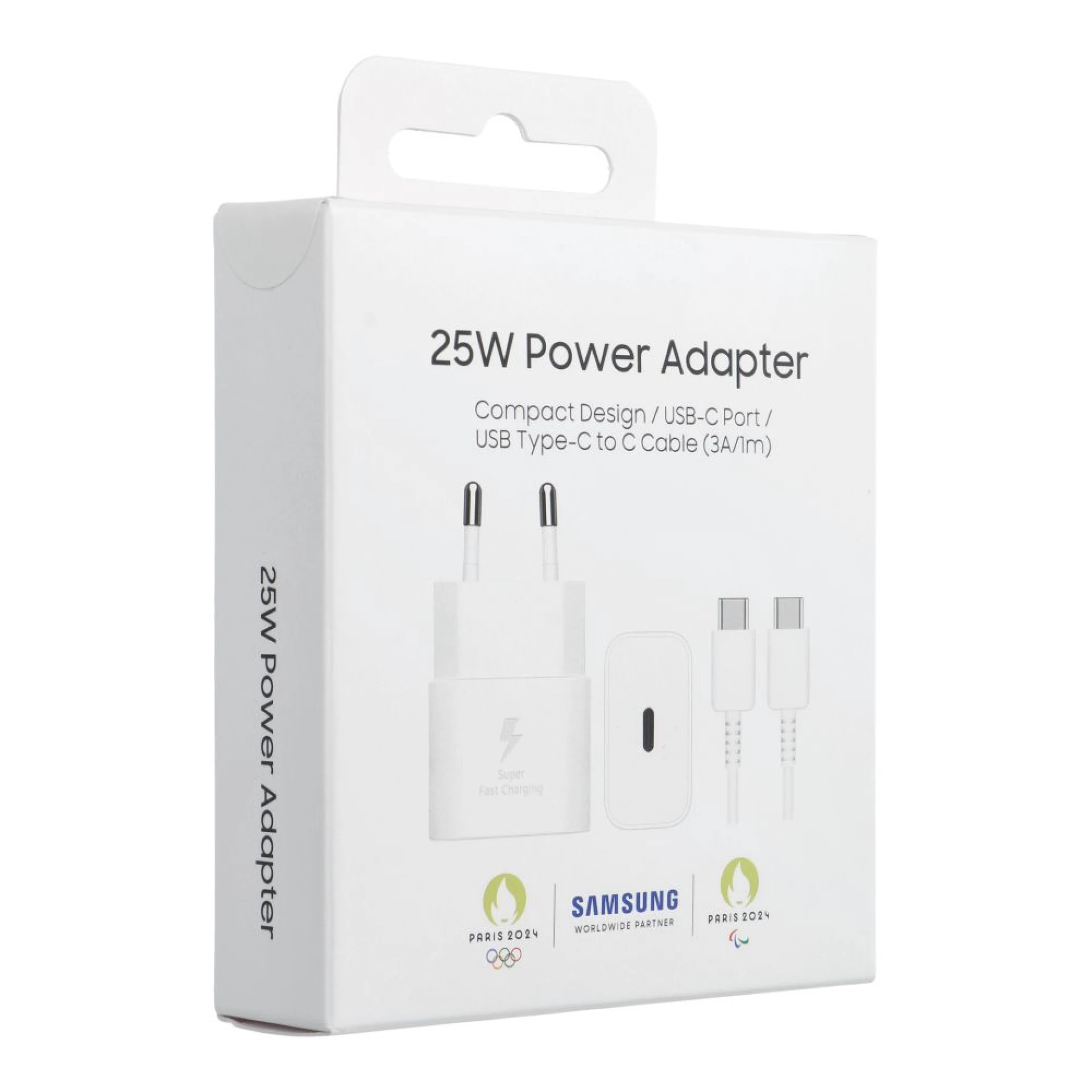 Punjač  Samsung T2510 25W Fast Charging USB-C (cable included) bijeli