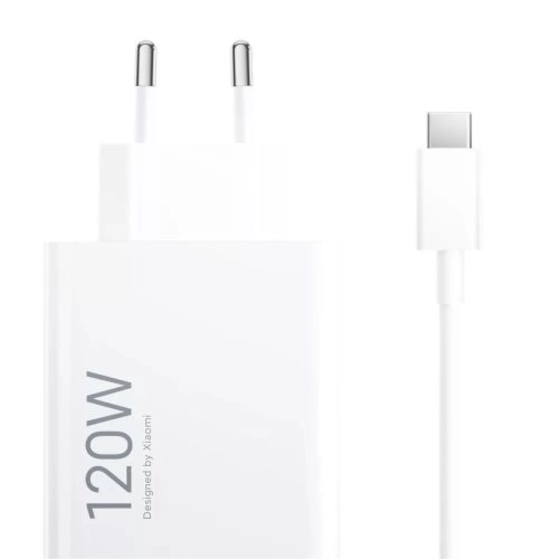 Punjač Xiaomi 120W HyperCharge Combo USB-a + Kabl Type C bijeli