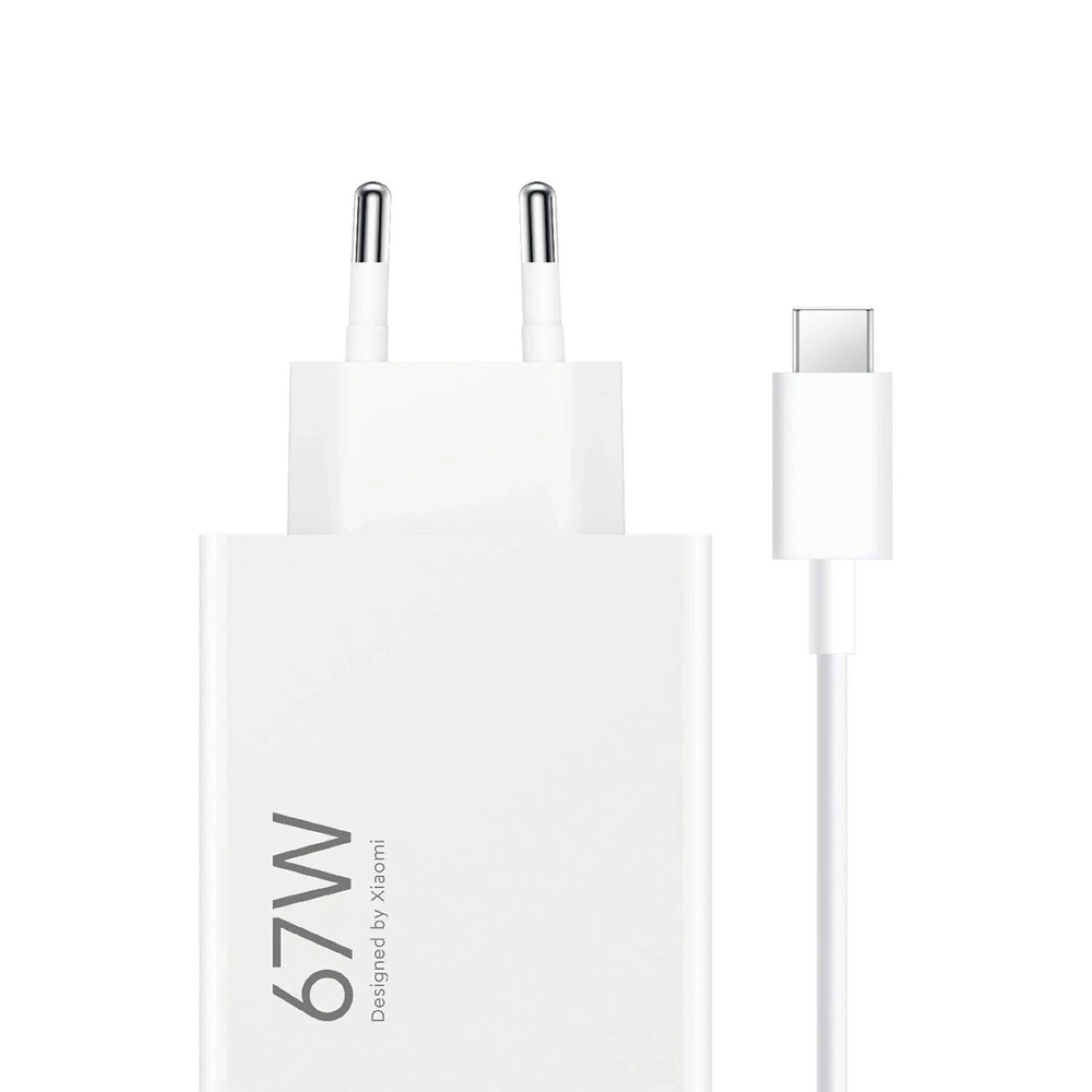Punjač Xiaomi 67W Hyper Combo USB-a bijeli