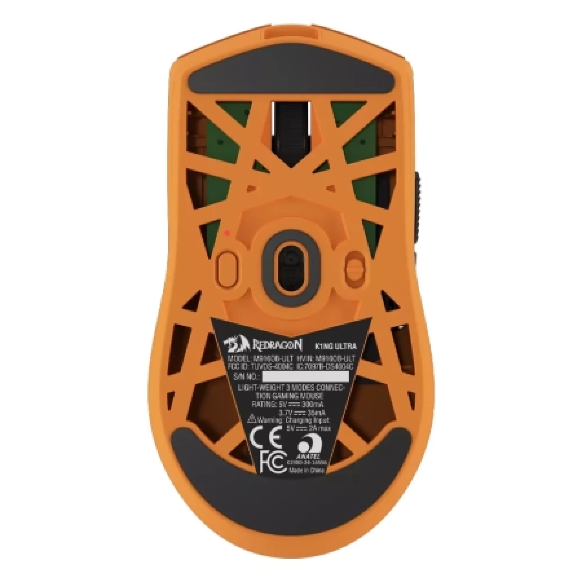 ReDragon - Gaming Miš K1NG Ultra 8KHz M916 Wireless Orange