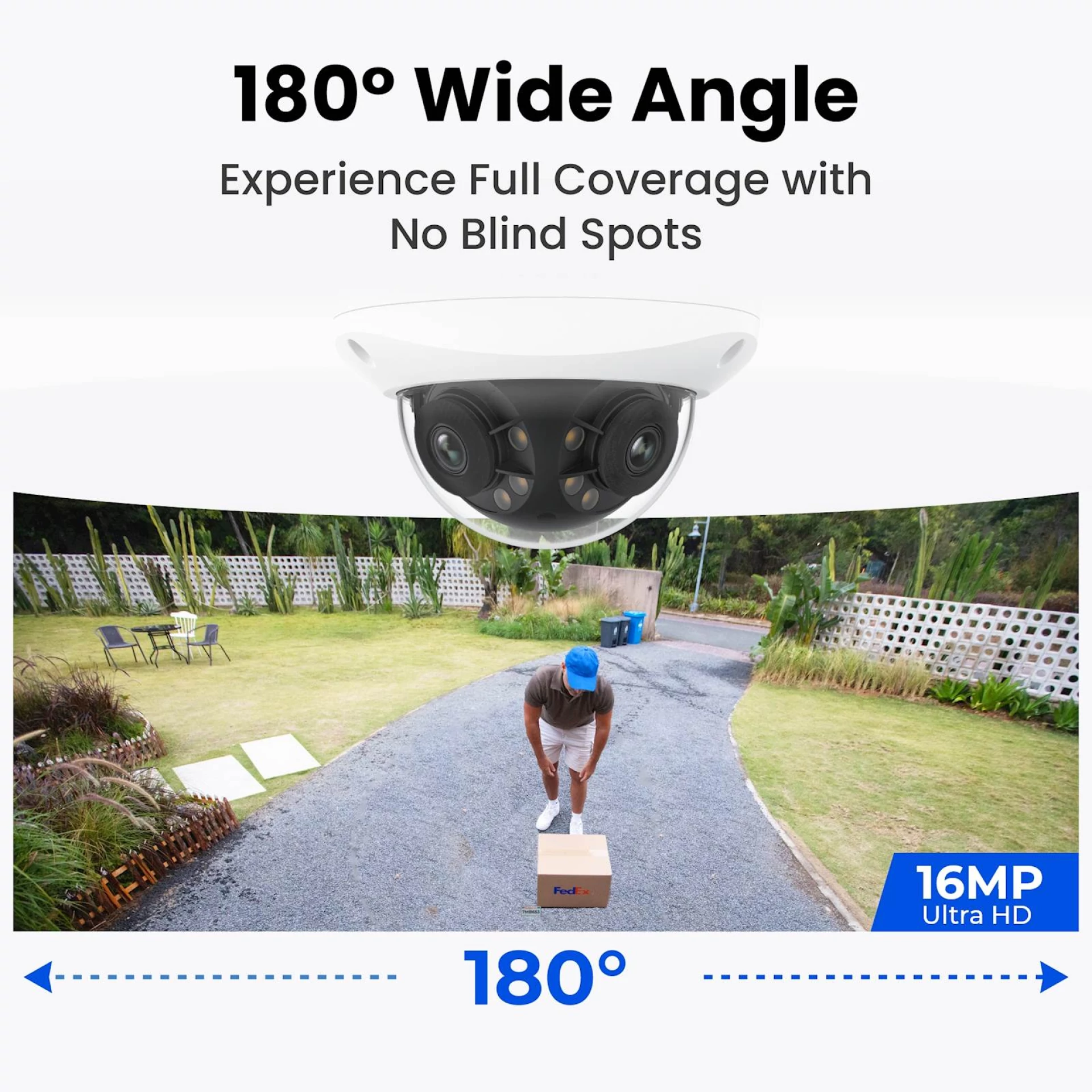 Reolink IP Kamera Duo serija P757 POE, 16MP, 180°, IK10