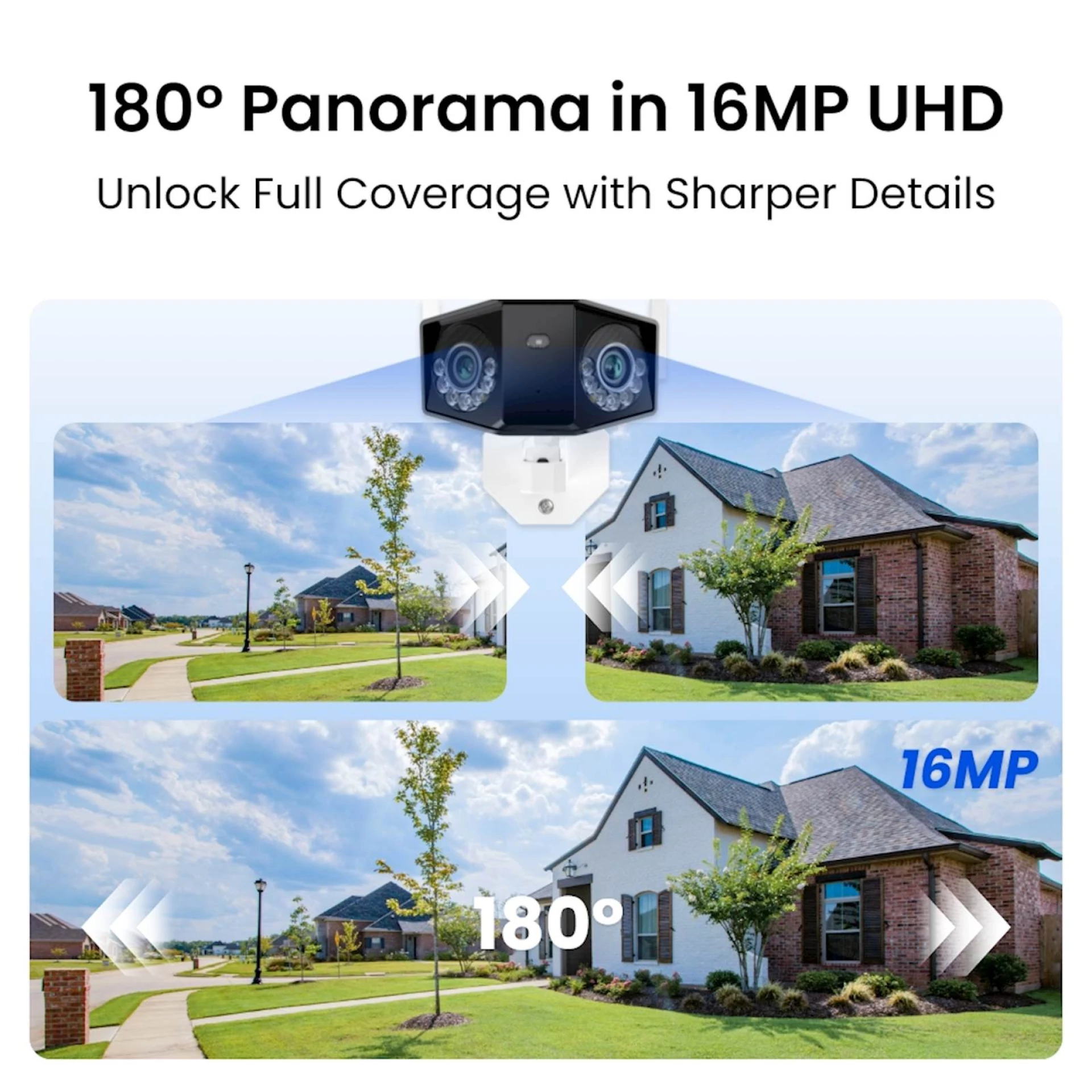 Reolink IP Kamera  DUO serija W750 16MP, 4K, dvojna leća Panorama, IP67