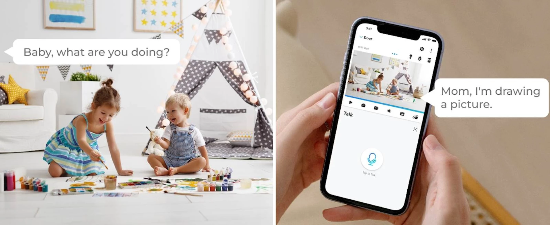 Reolink IP Kamera E serija E331, 5MP, Noćni vid 12m, Dvosmjerna komunikacija, PAN/TILT