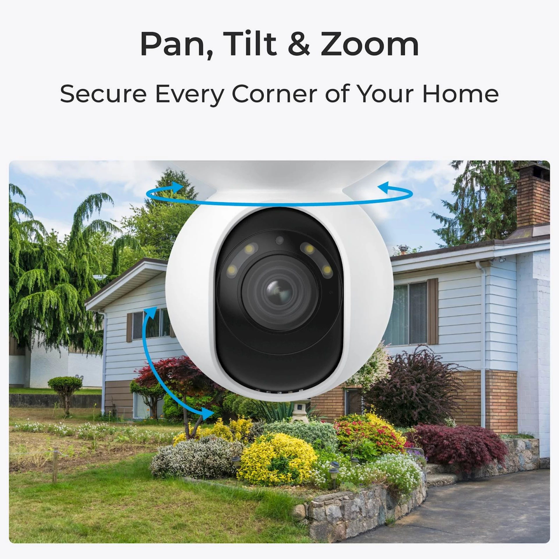 Reolink IP Kamera E serija E560 4K, PTZ Wi-FI 6, 3x optički zoom, Automatsko praćenje