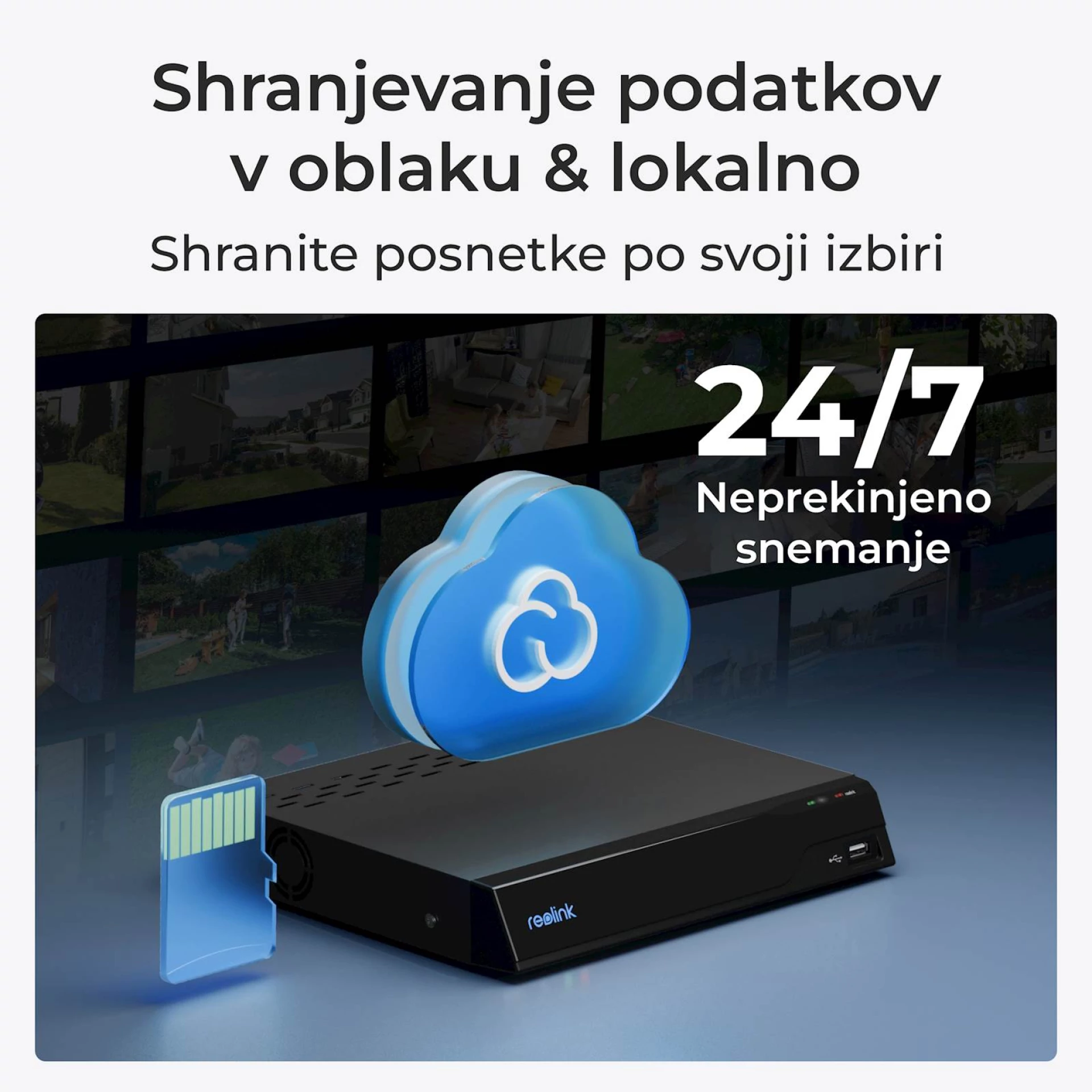 Reolink Ip Kamera E serija E560P 4K, 8MP PTZ, 3x zoom, POE