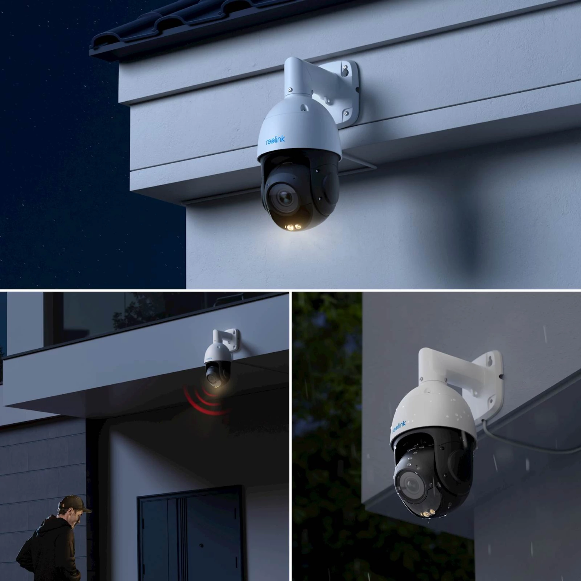 Reolink IP Kamera P850 4K, 8MP,  360° Pan & 90° Tilt, 16x optički zum, Auto praćenje, POE