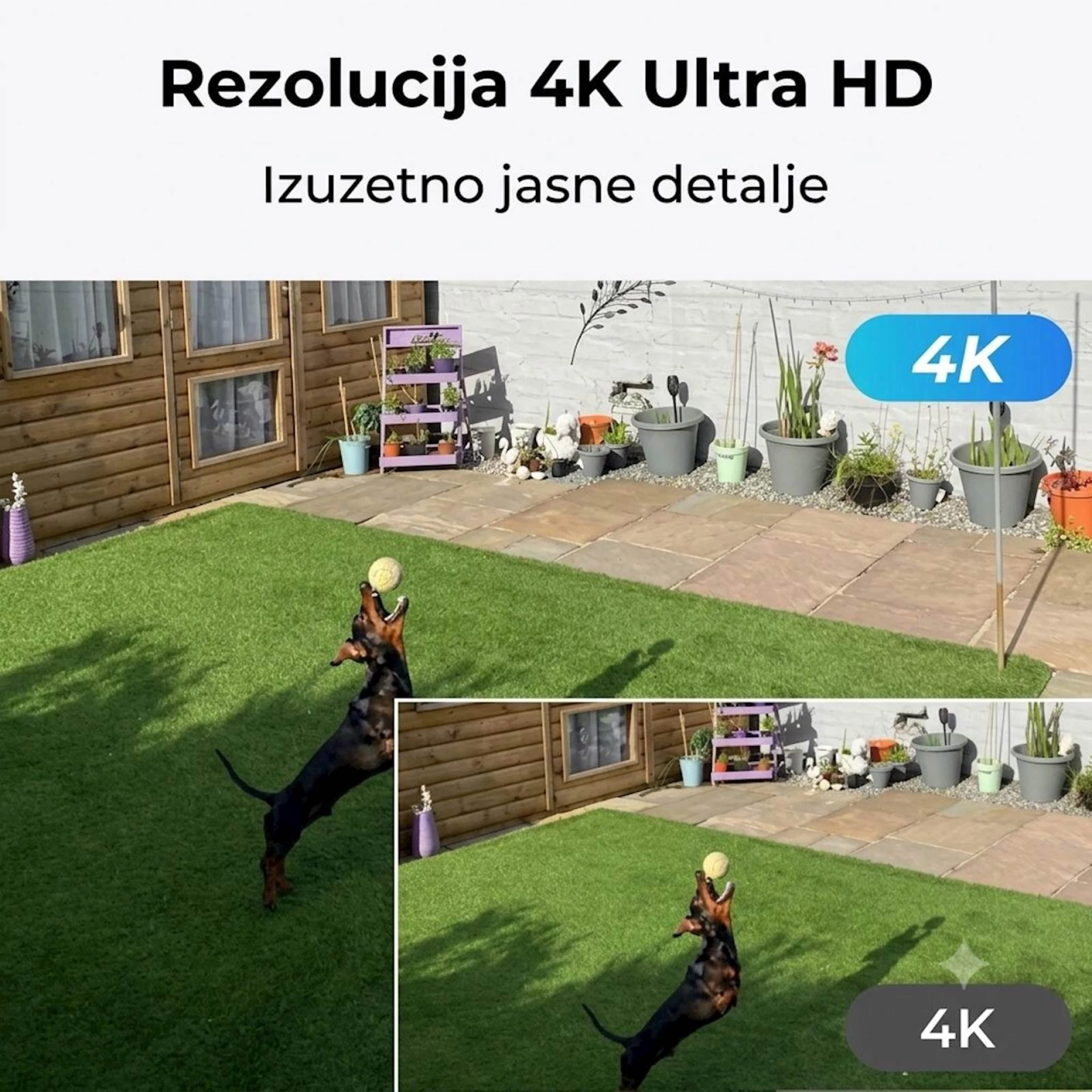 Reolink Ip Kamera serija P330P 4K, Zunanja, 180°, POE