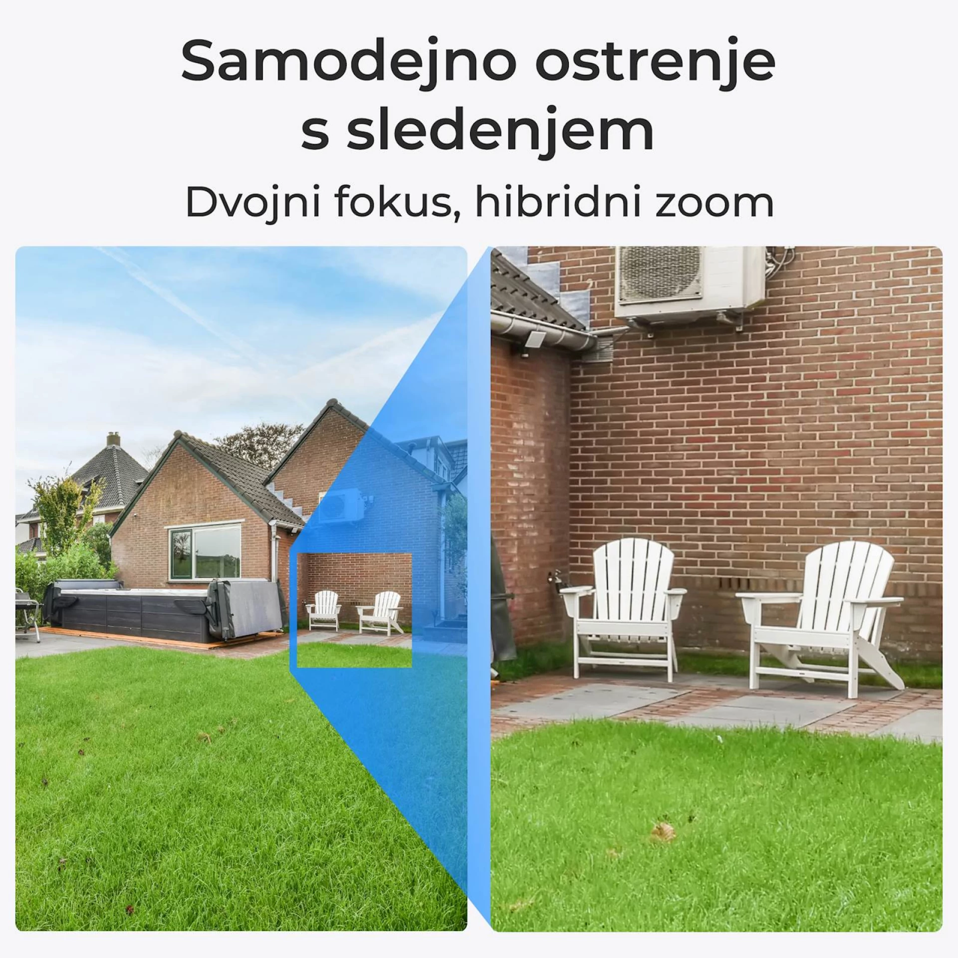 Reolink IP Kamera Trackmix Serija P760 4K, Dvojna leća, POE