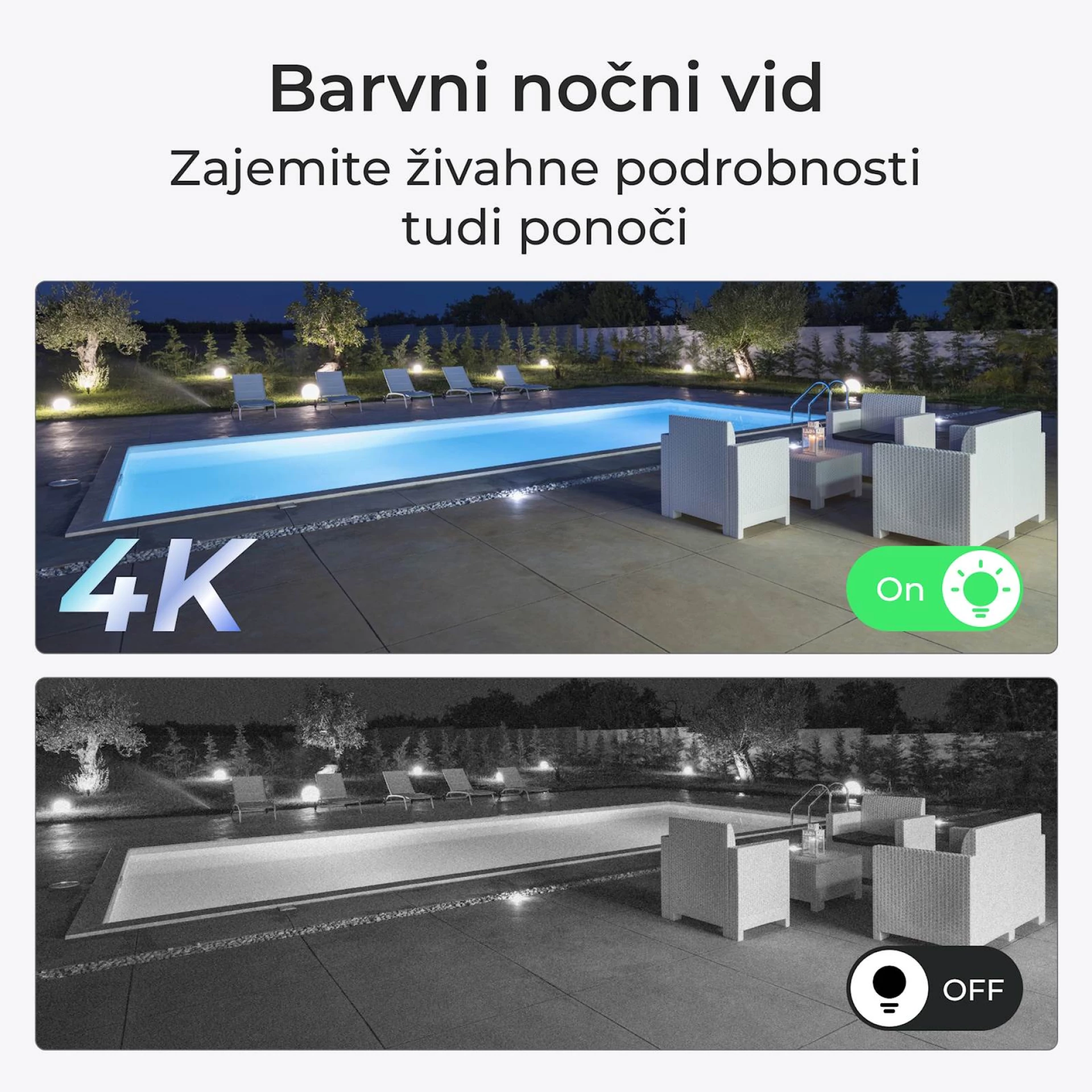 Reolink IP Kamera Trackmix Serija P760 4K, Dvojna leća, POE