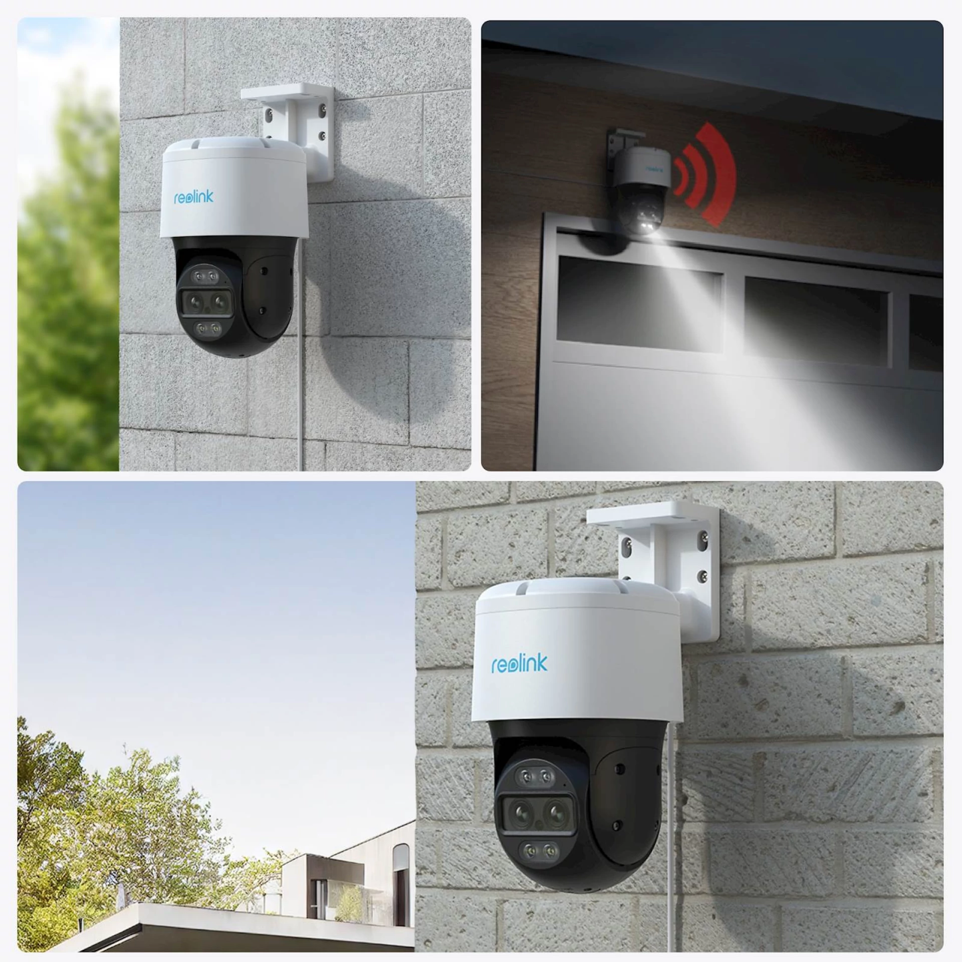 Reolink IP Kamera Trackmix Serija P760 4K, Dvojna leća, POE