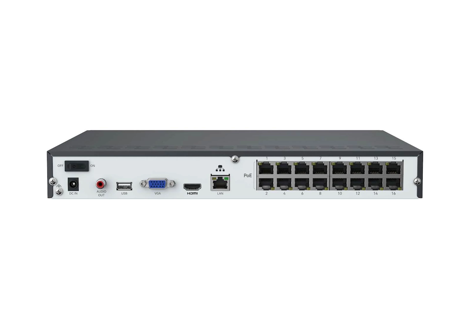 Reolink NVR snimač NVS16 16MP, 16 kanalni POE, 4TB HDD, 24/7 snimanje