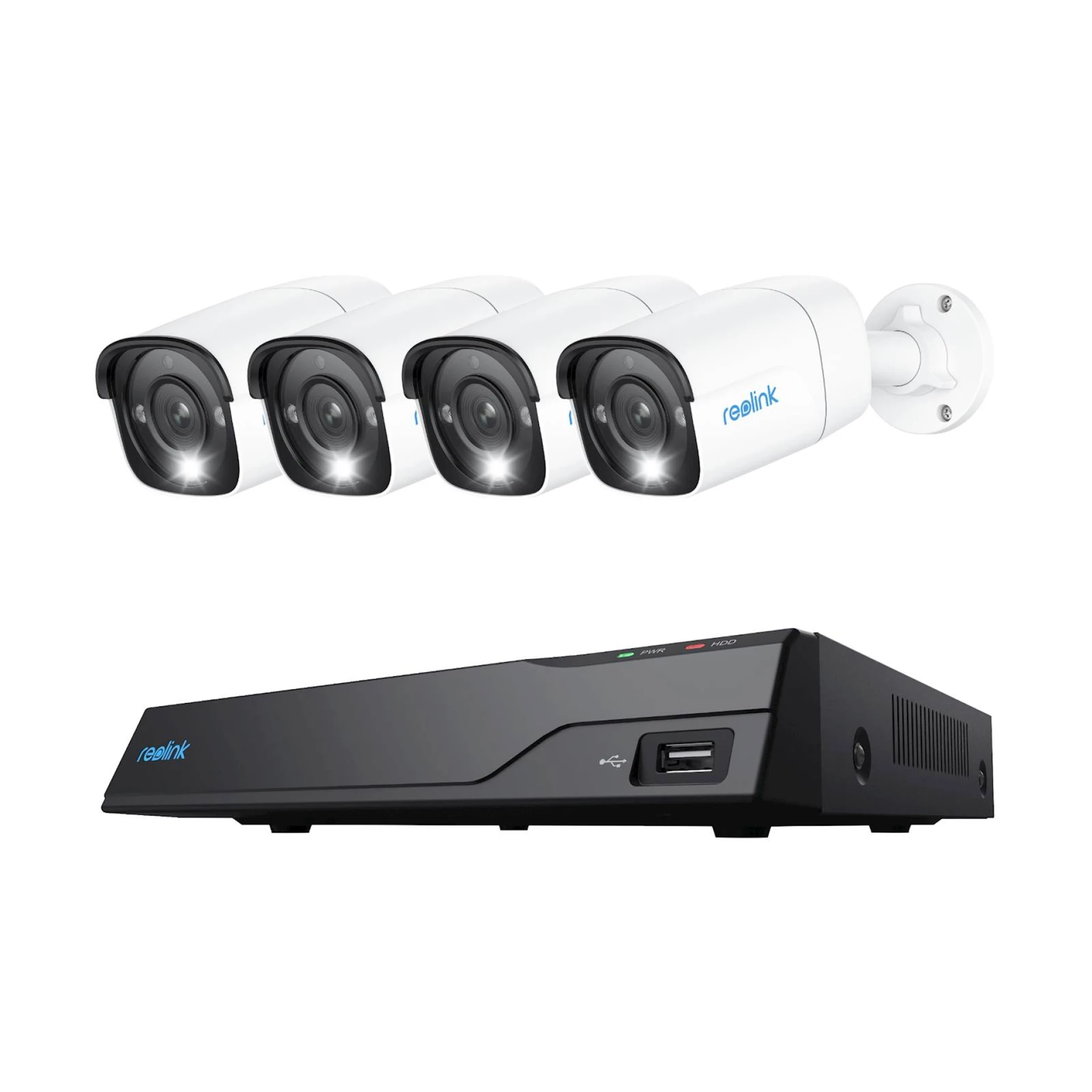 Reolink NVR snimač NVS8-12MB4 4K, 12MP, 8 kanalni NVR, 2TB HDD, 4x kamera POE