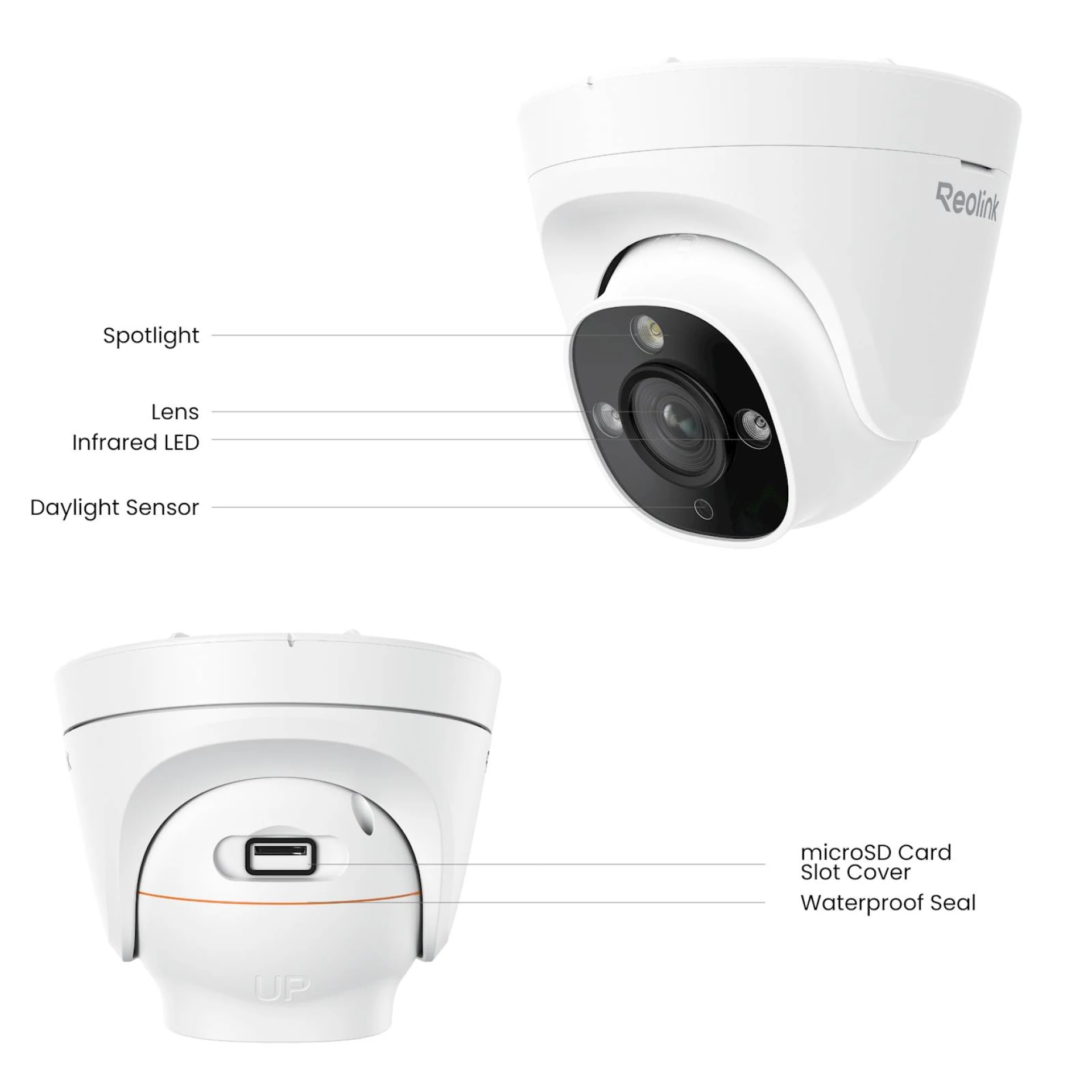 Reolink Smart IP kamera RP-PCT12M, 12MP, 4K, AI prepoznavanje, Ai pretraga videa