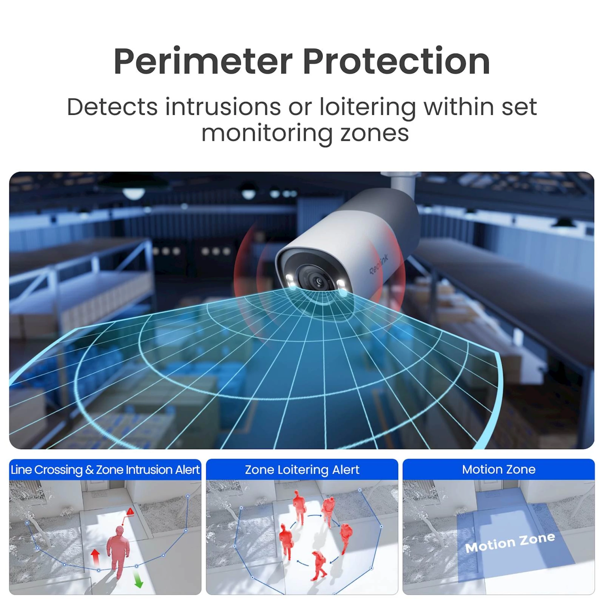 Reolink Smart kamera RP-PCB8MZ, 8MP, 4K, 5x zoom, AI, zaštita perimertra, širok vidni ugao