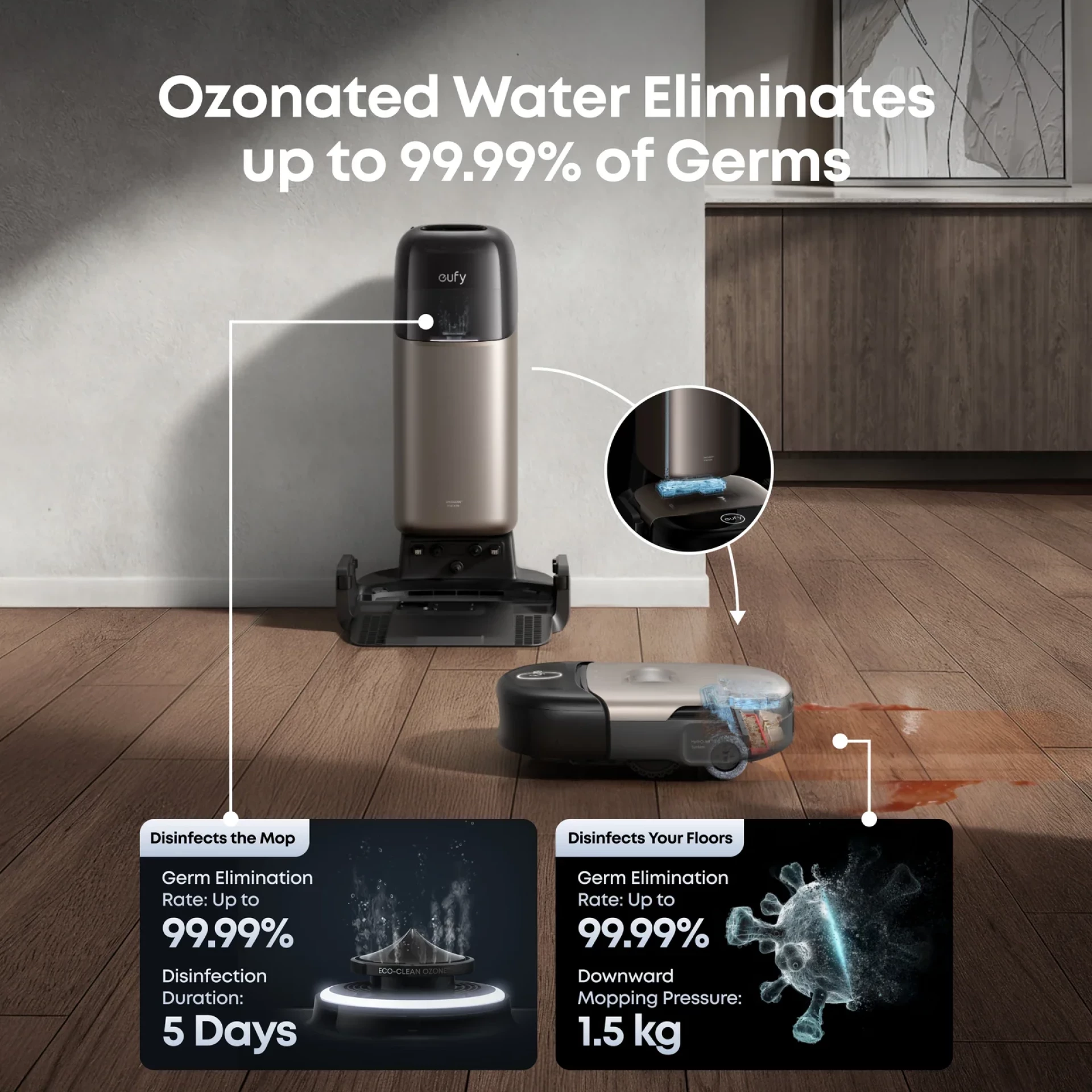 Robotski usisivač Anker, eufy Robot Vacuum Omni S2, 30.000Pa Suction Power