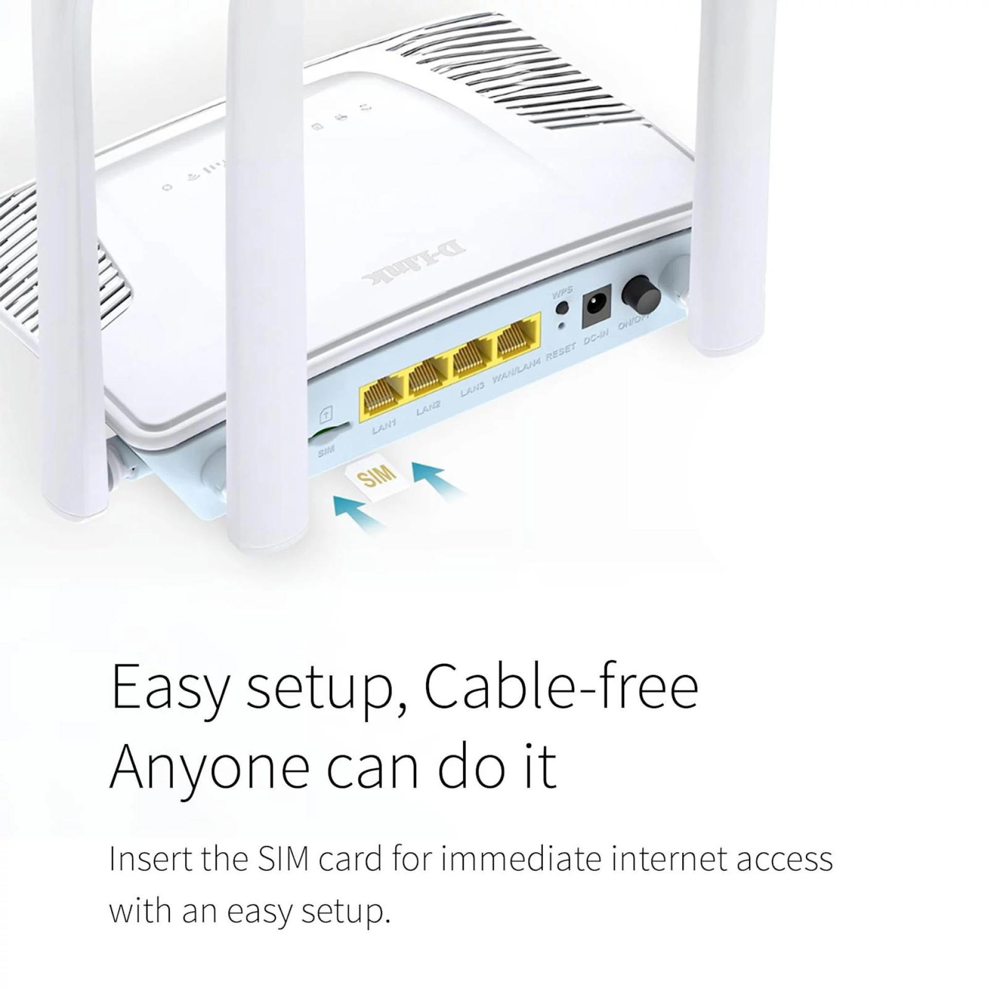 Router D-link 4G LTE G403C/E