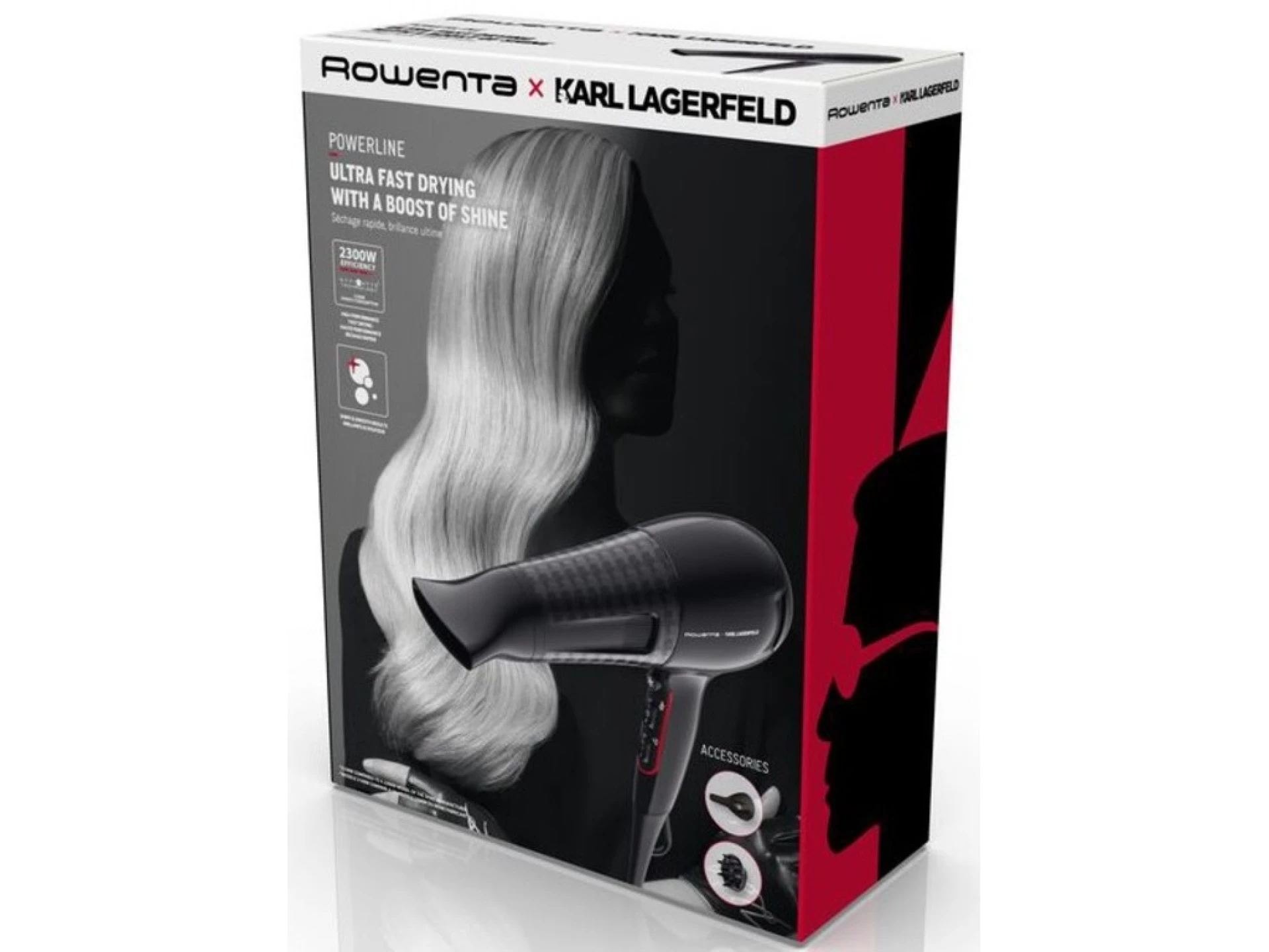 Rowenta fen za kosu KL 2300 W Powerline Karl Lagerfeld, 2.300 W