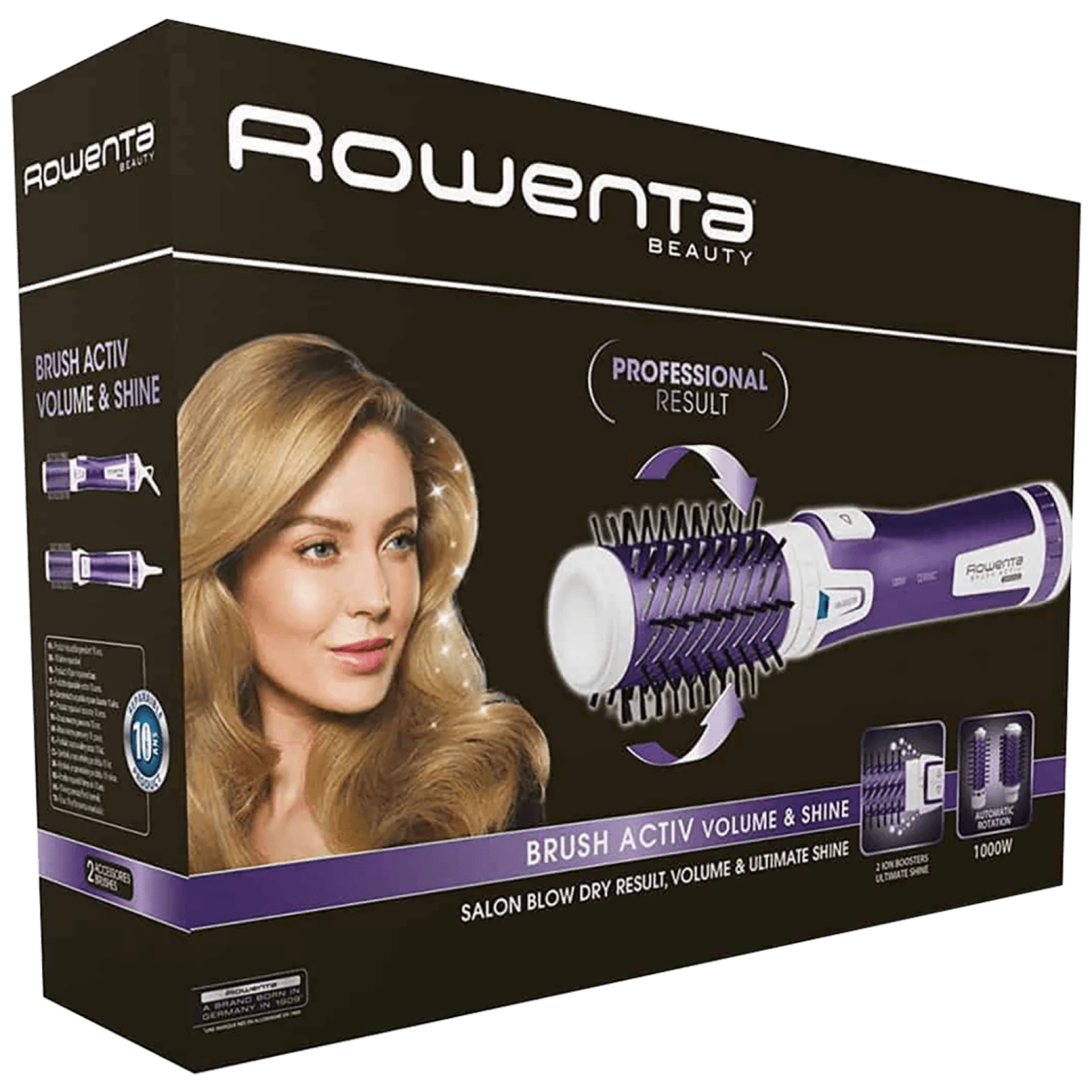 Rowenta Rotirajuća četka za kosu, 1000W, Brush Activ' Volume & S - CF9530F0