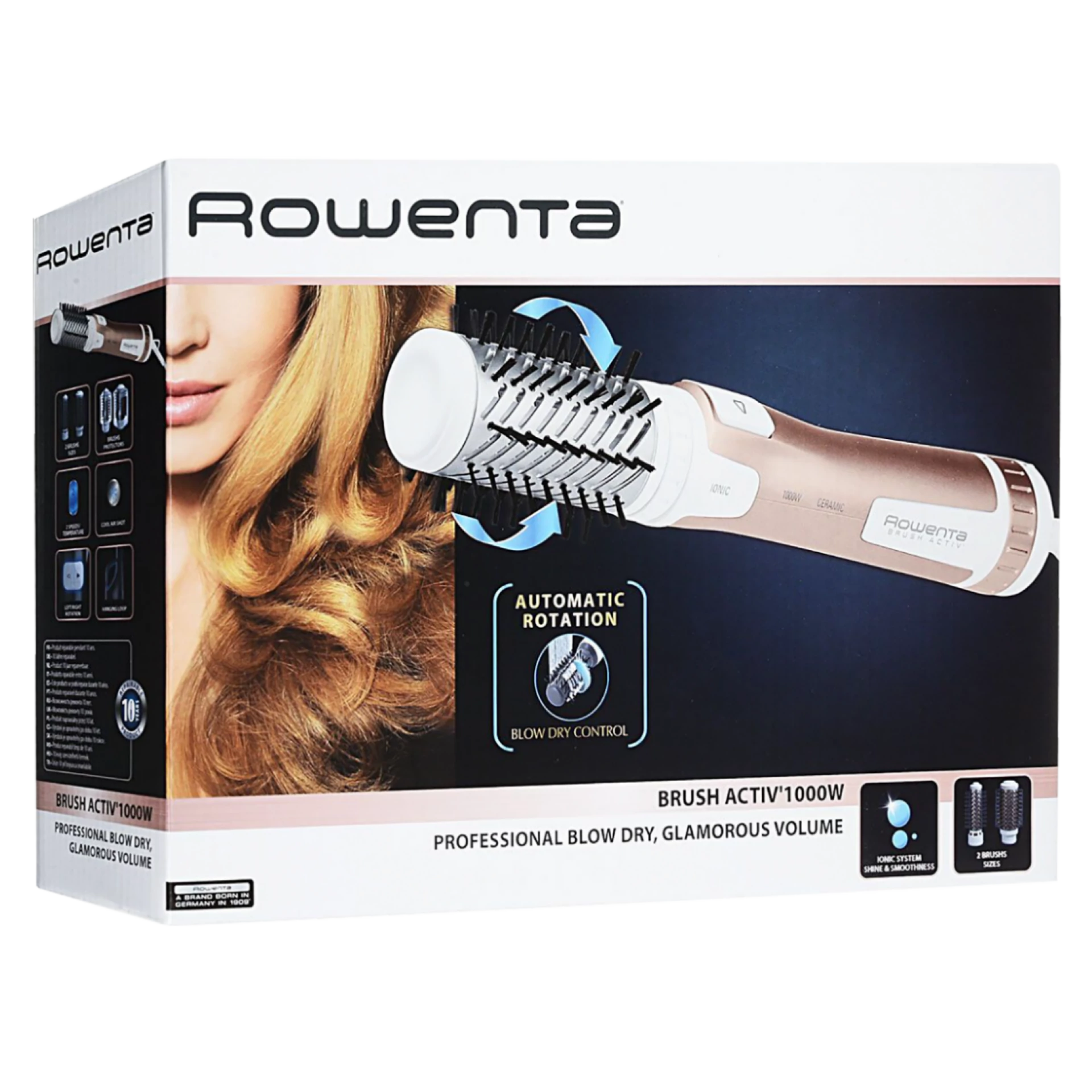 Rowenta Rotirajuća četka za kosu, 1000W - CF9520F0