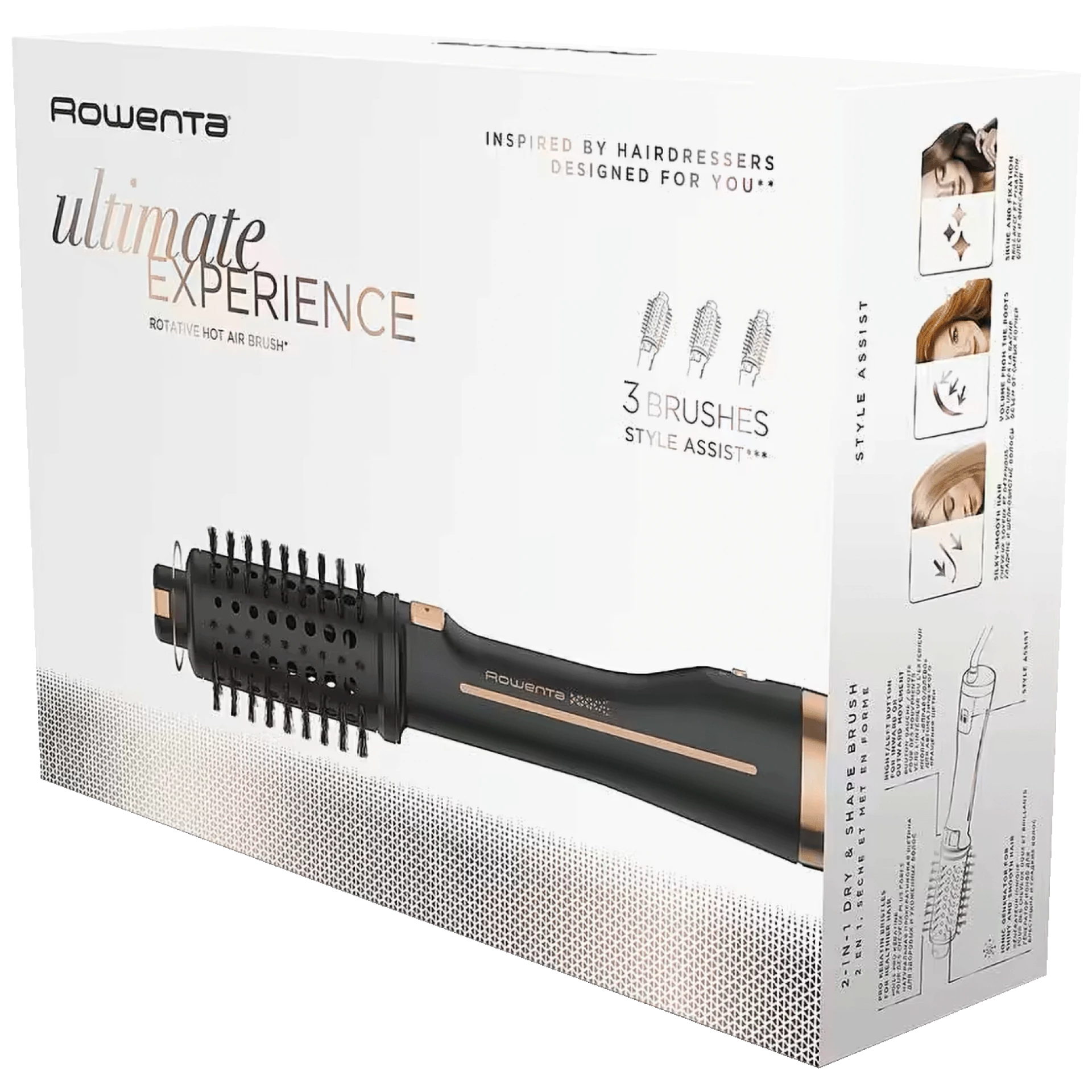 Rowenta Rotirajuća četka za kosu, 750W, Ultimate Experience - CF9620F0