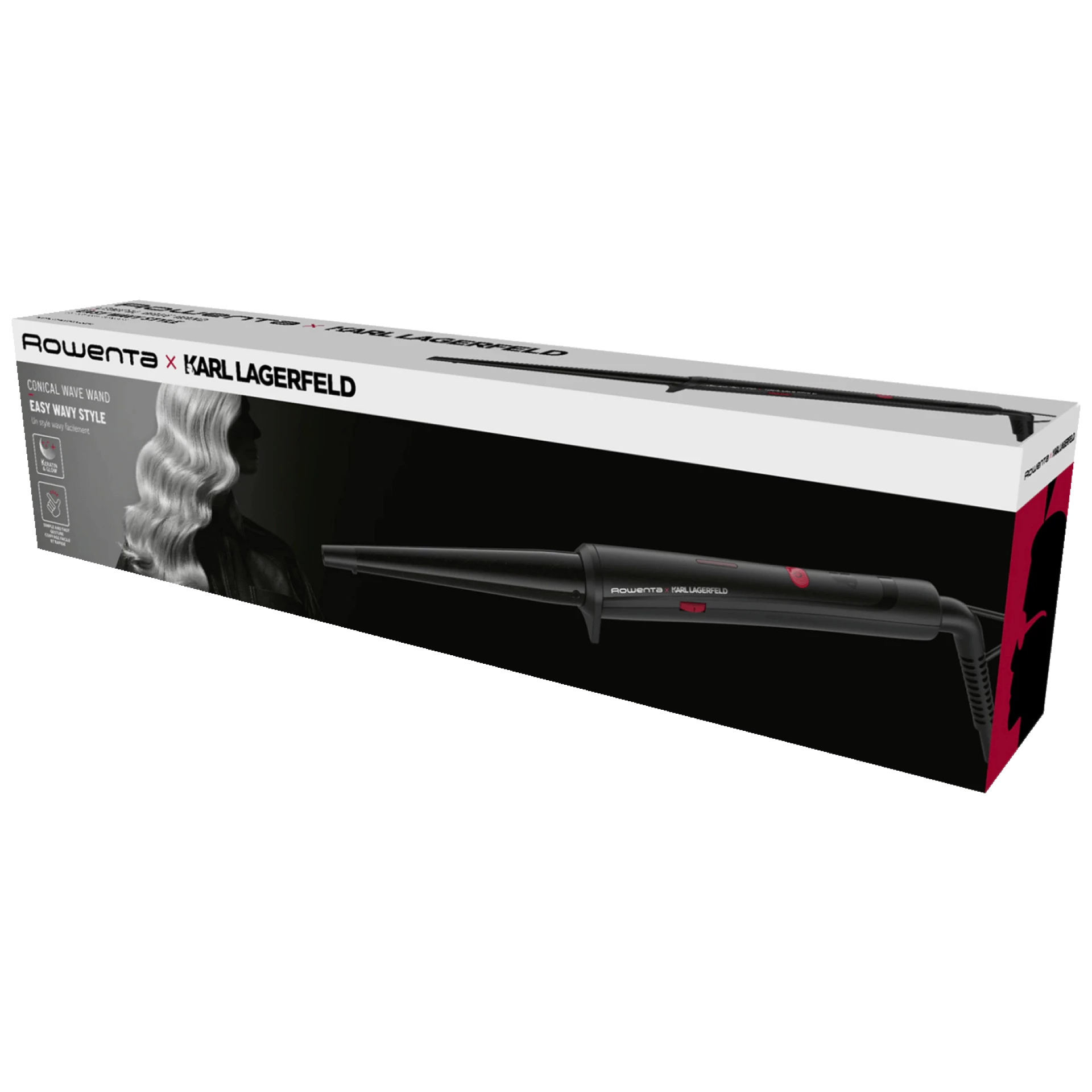 Rowenta Uvijač za kosu, Rowenta x Karl Lagerfeld - Curling Tong - CF321LF0