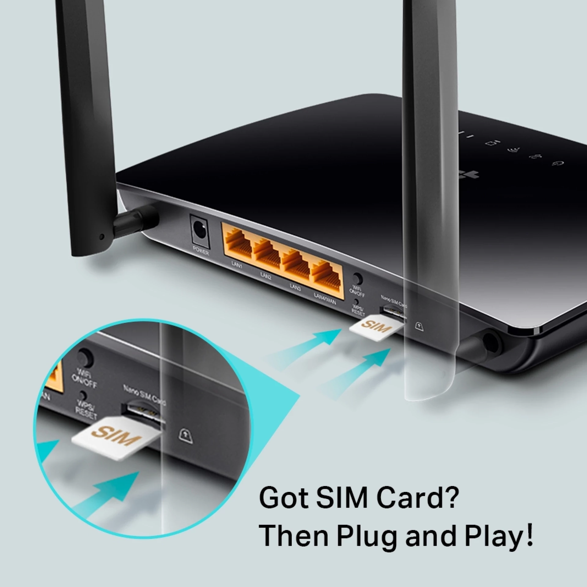 Ruter mobilni TP-Link TL-MR6400 300Mbs 3G/4G