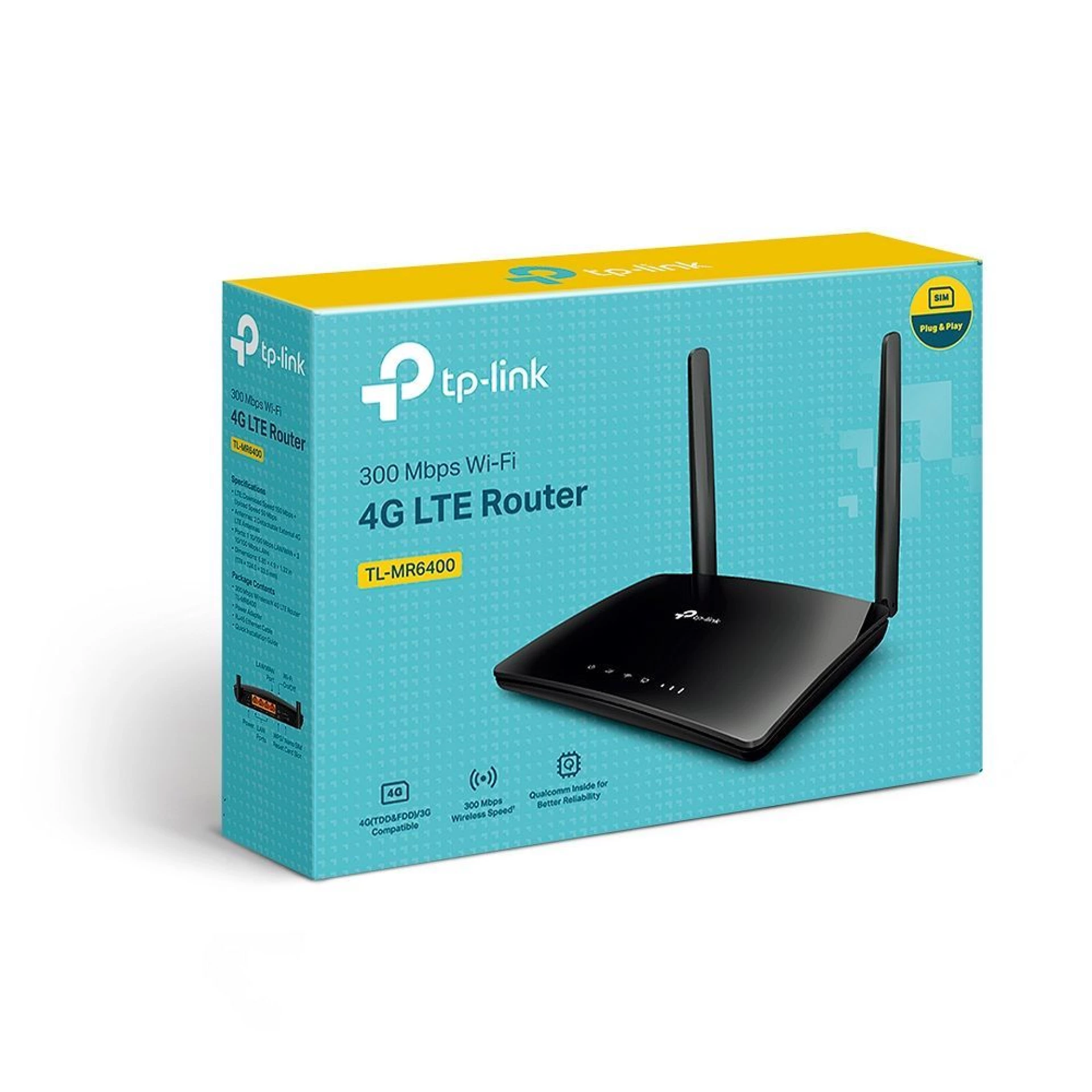 Ruter mobilni TP-Link TL-MR6400 300Mbs 3G/4G Router