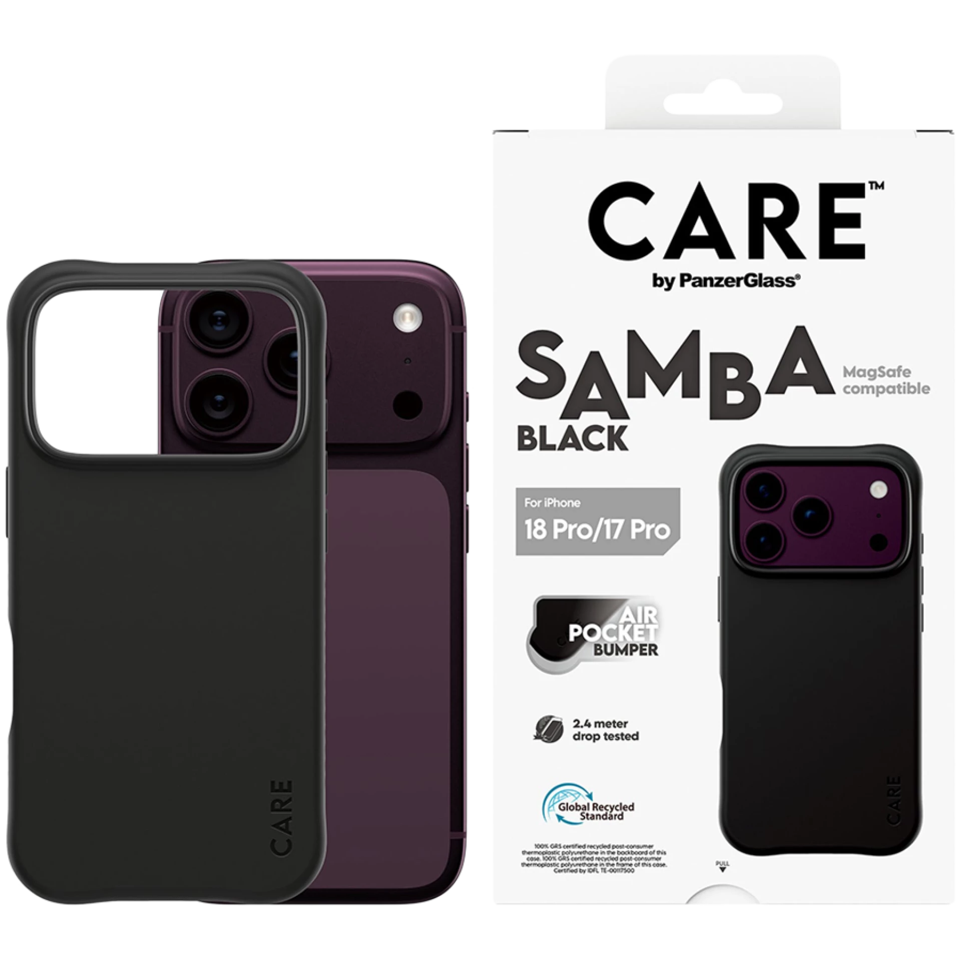 Samba Case Black w. MagSafe iPhone 18 Pro