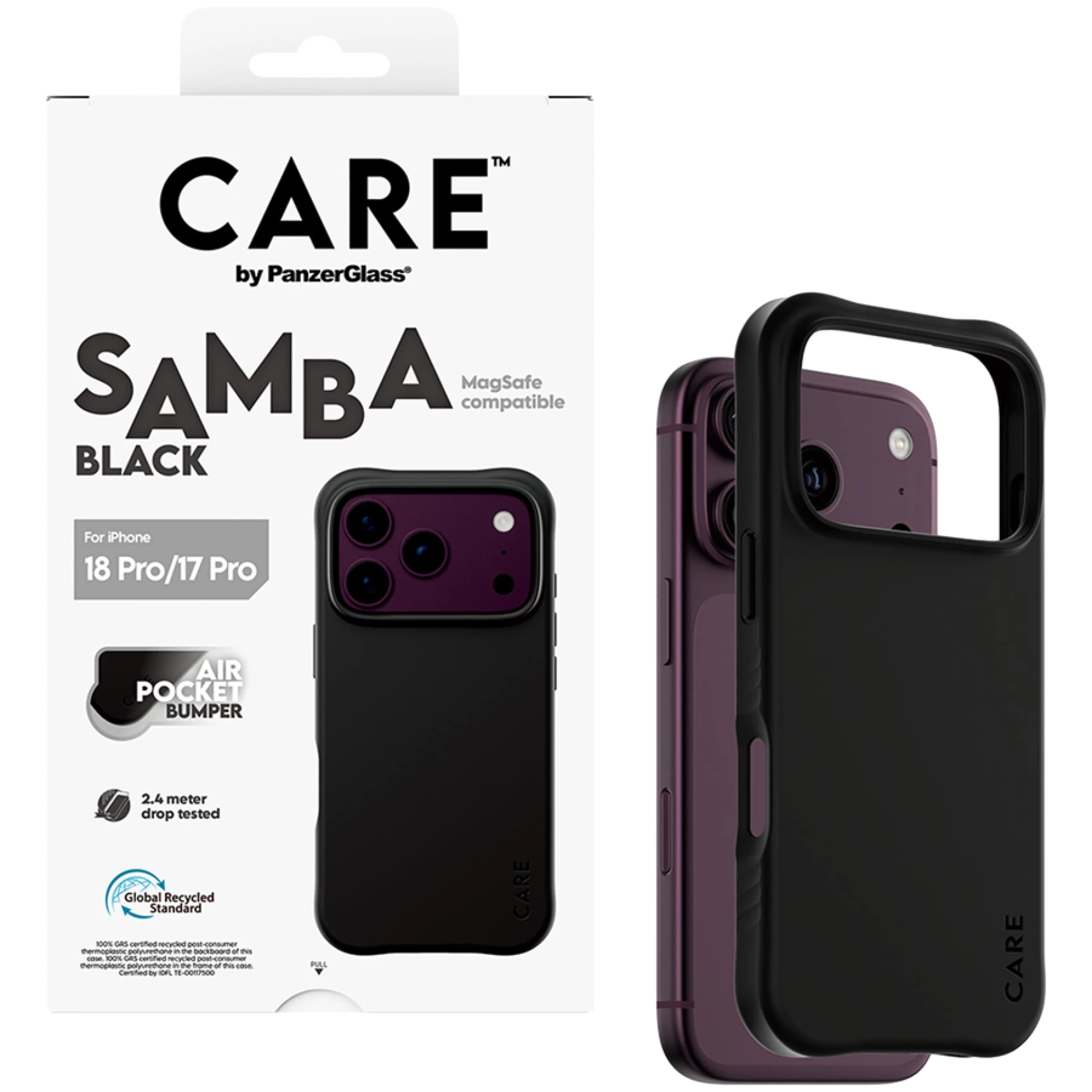 Samba Case Black w. MagSafe iPhone 18 Pro