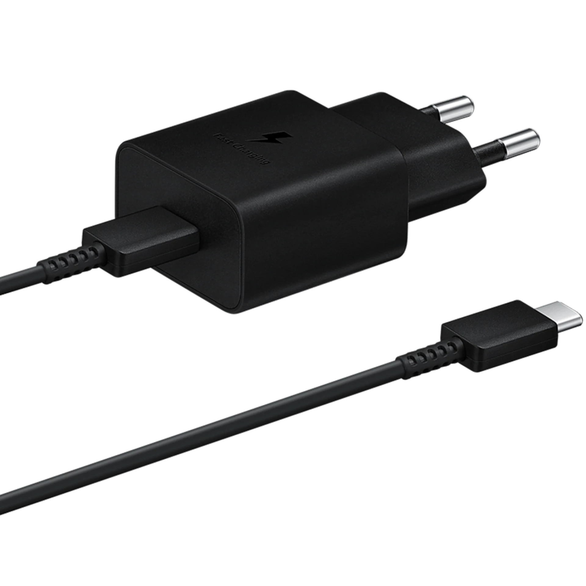 Samsung 15W Fast Charging USB-C Wall Charger Black (cable included)