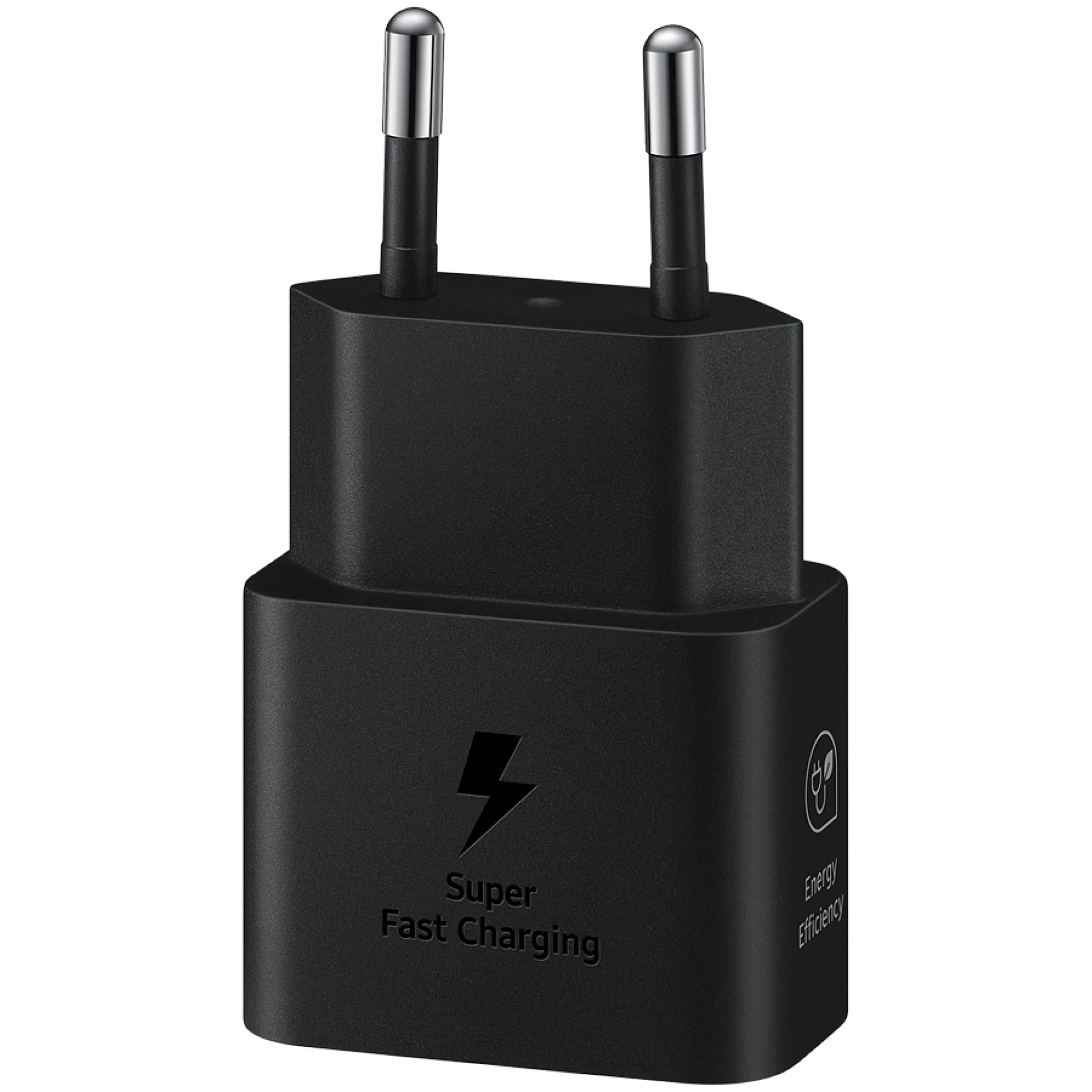 Samsung 25W Fast Charging USB-C Power Adapter Black (cable included)