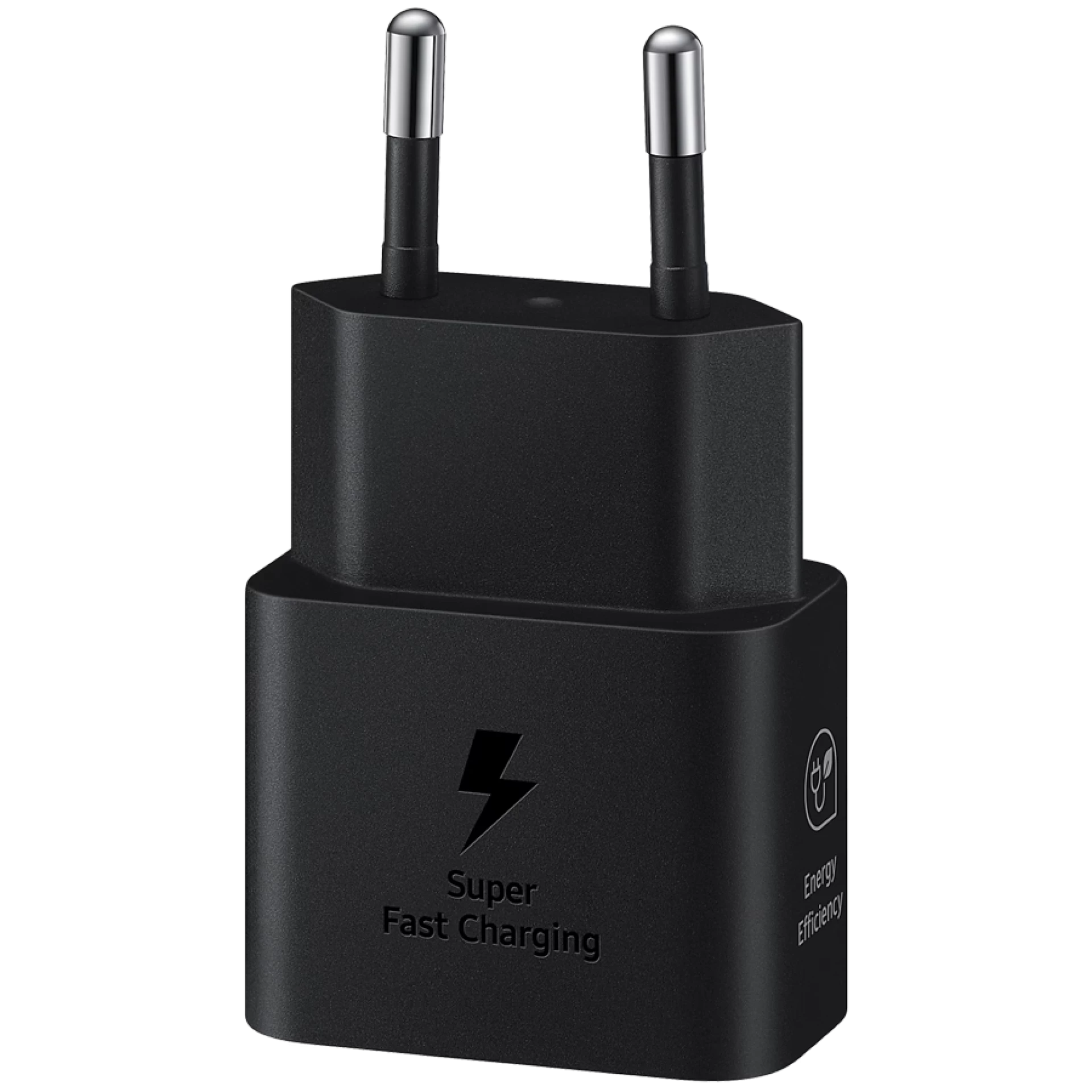 Samsung 25W Fast Charging USB-C Power Adapter Black (cable not included)