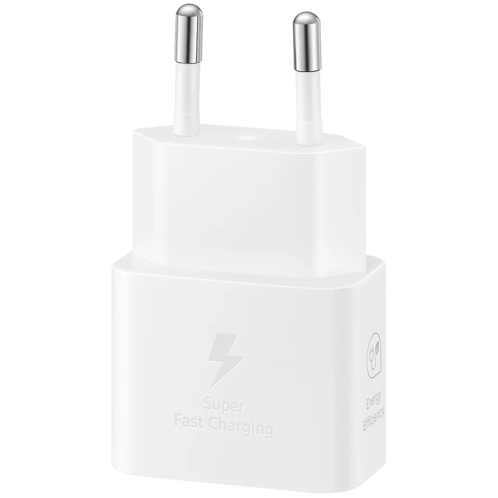 Samsung 25W Fast Charging USB-C Power Adapter White (cable not included)