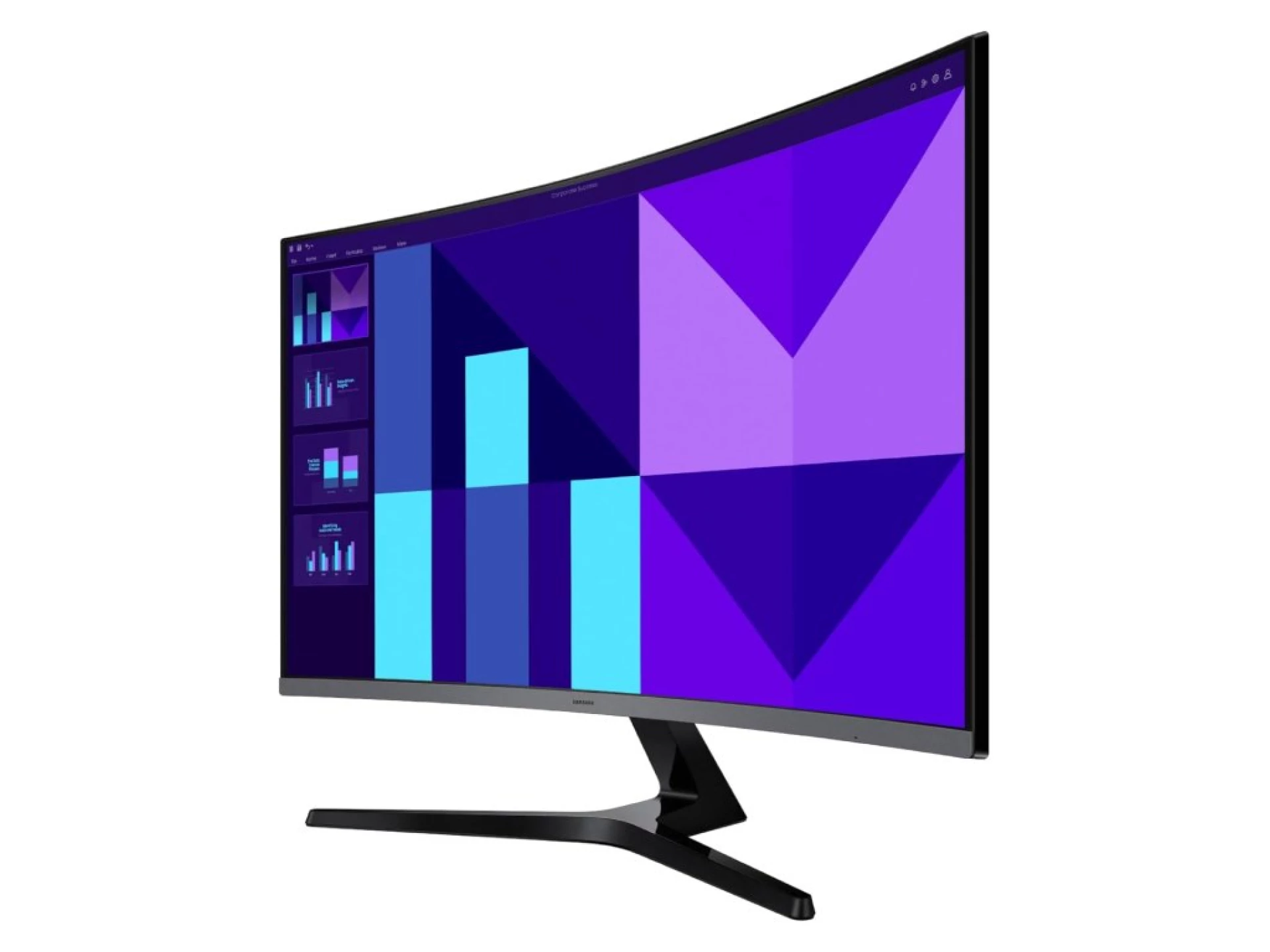 Samsung 32" FHD Curved MonitorS39GD, 1500R, VA, 1920x10803000:1, 100Hz, 4ms, 250cd