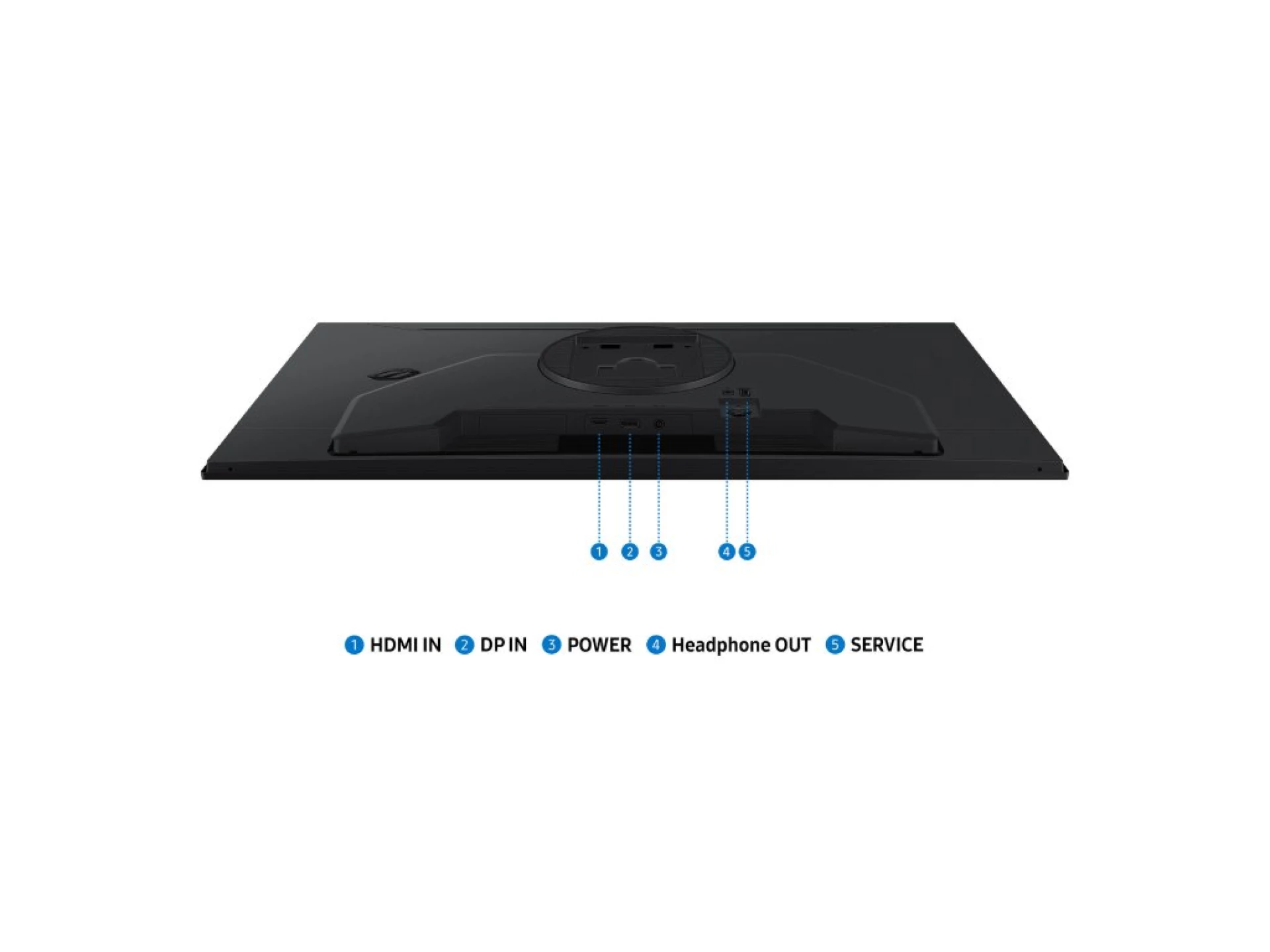 Samsung 32" Odyssey G50FQHD, Fast IPS, 180Hz, 1ms300cd, 1000:1, DP, HDMI, HAS