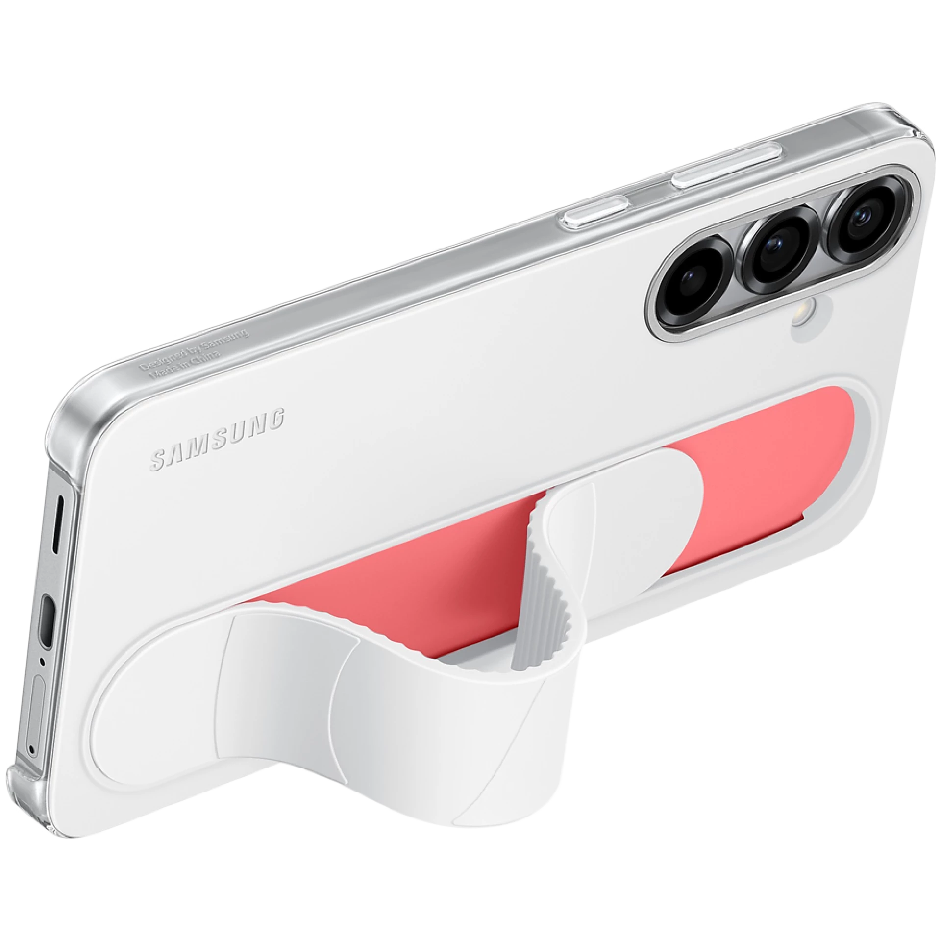 Samsung Galaxy S25+ Standing Grip Case White