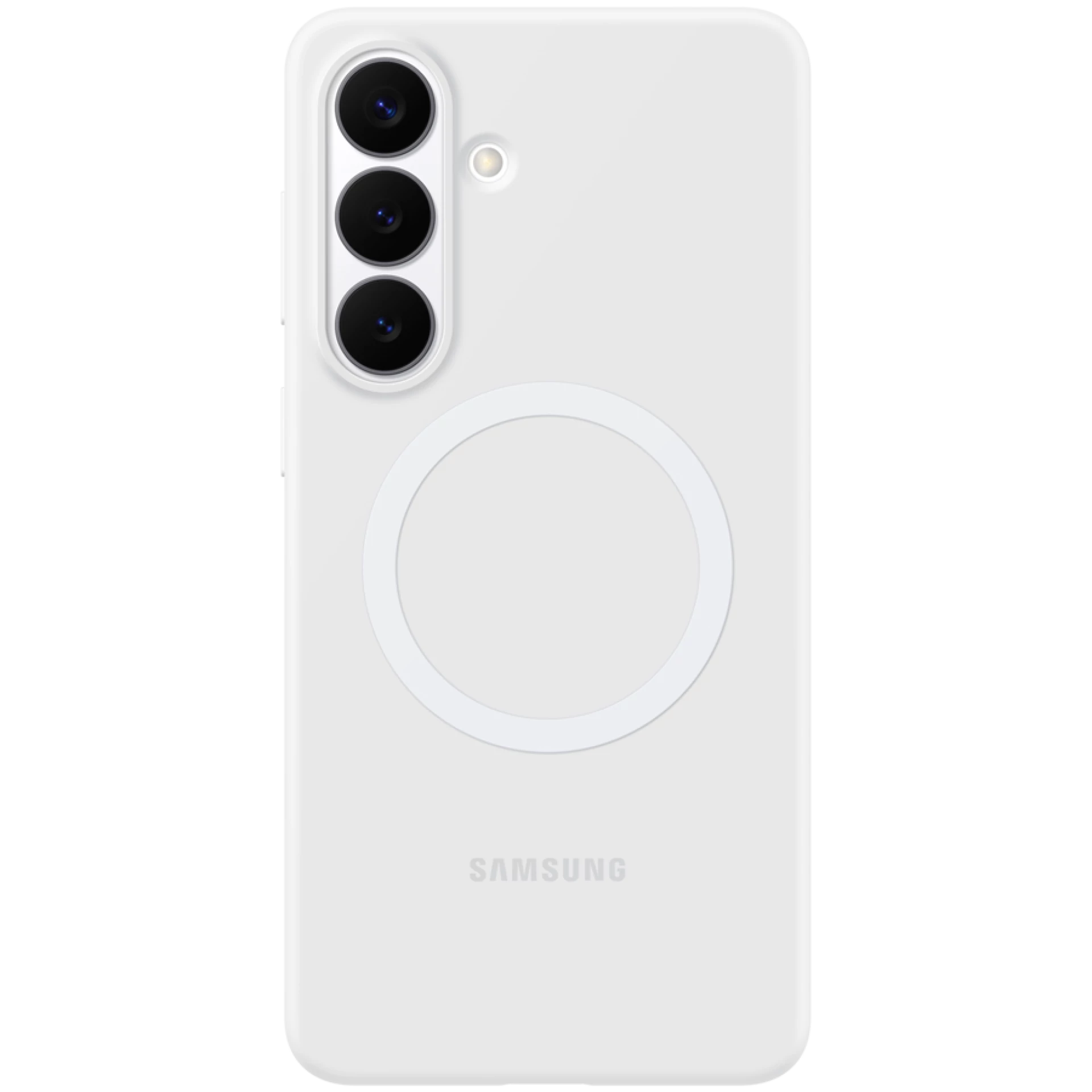Samsung Galaxy S26+ Silicone Magnet Case White