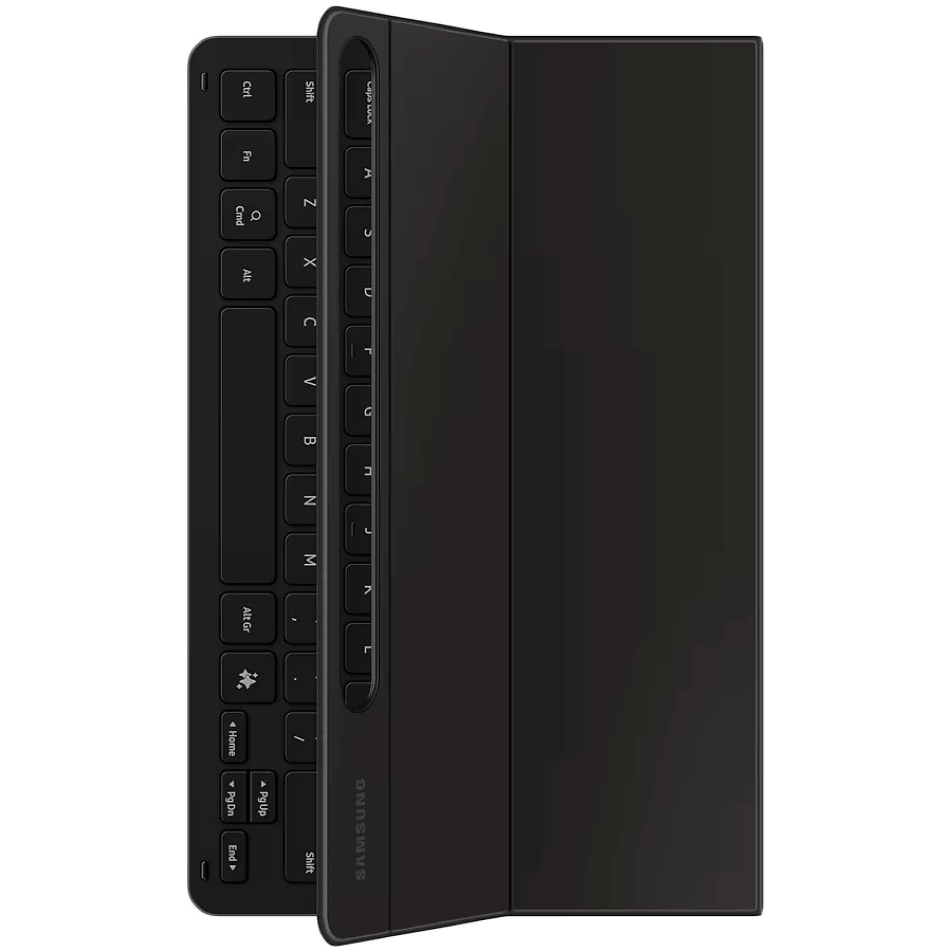 Samsung Galaxy Tab S9/S9 FE/S10 FE/S10 Lite Book Cover Keyboard Slim - AI Key Black