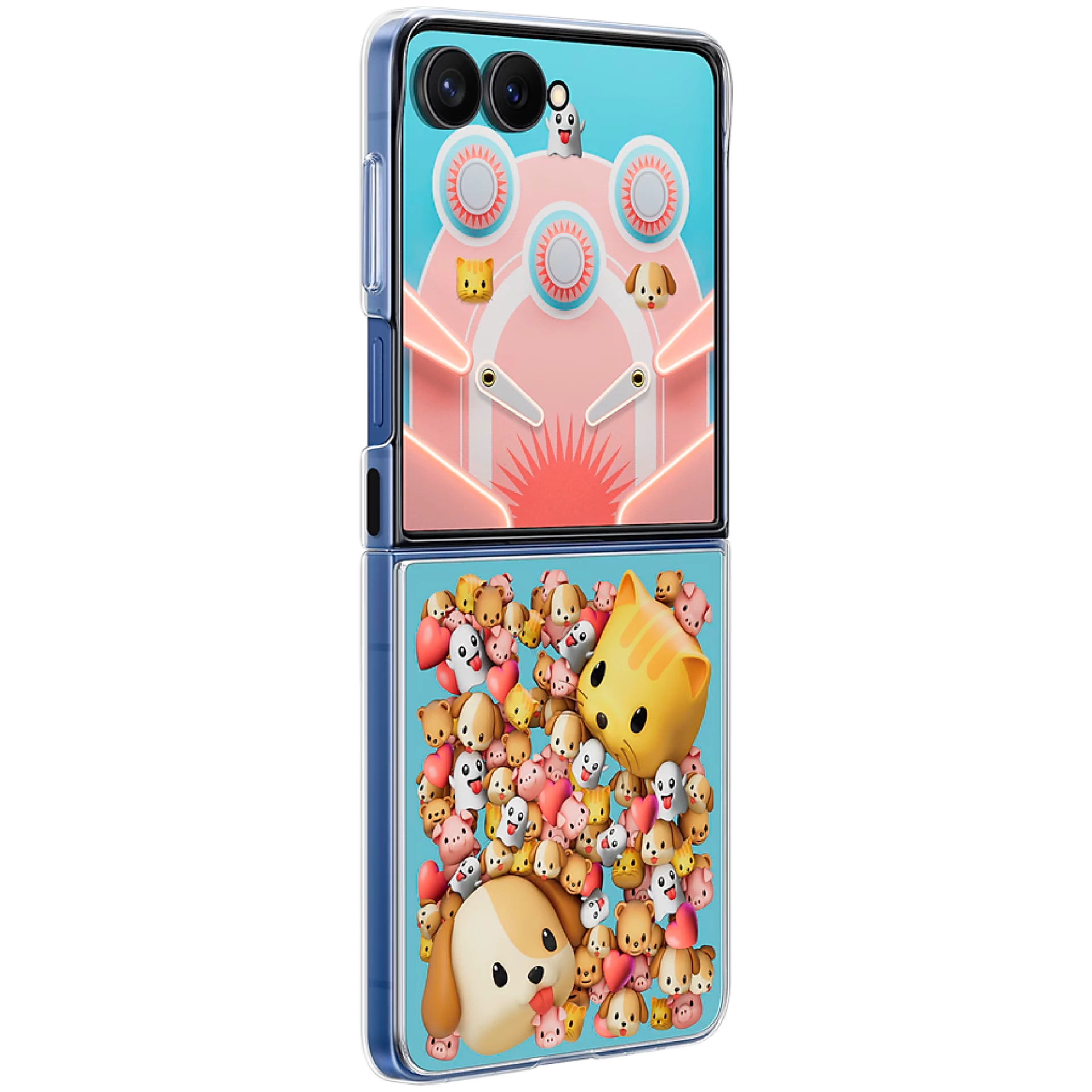 Samsung Galaxy Z Flip7 Flipsuit Case Transparent