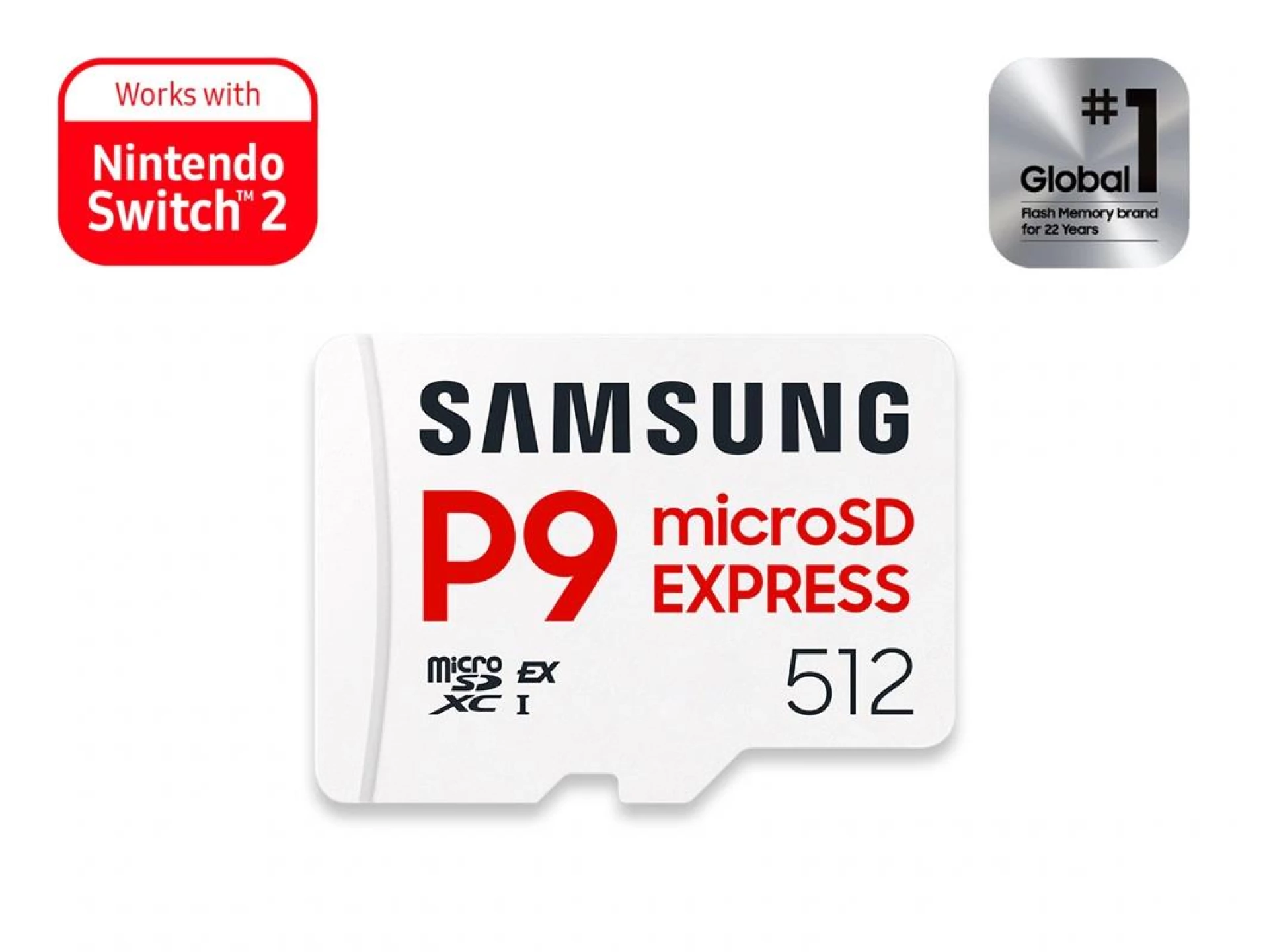 Samsung Micro SD 512GB Expressup to 800MB/sworks with Nintendo Switch 2