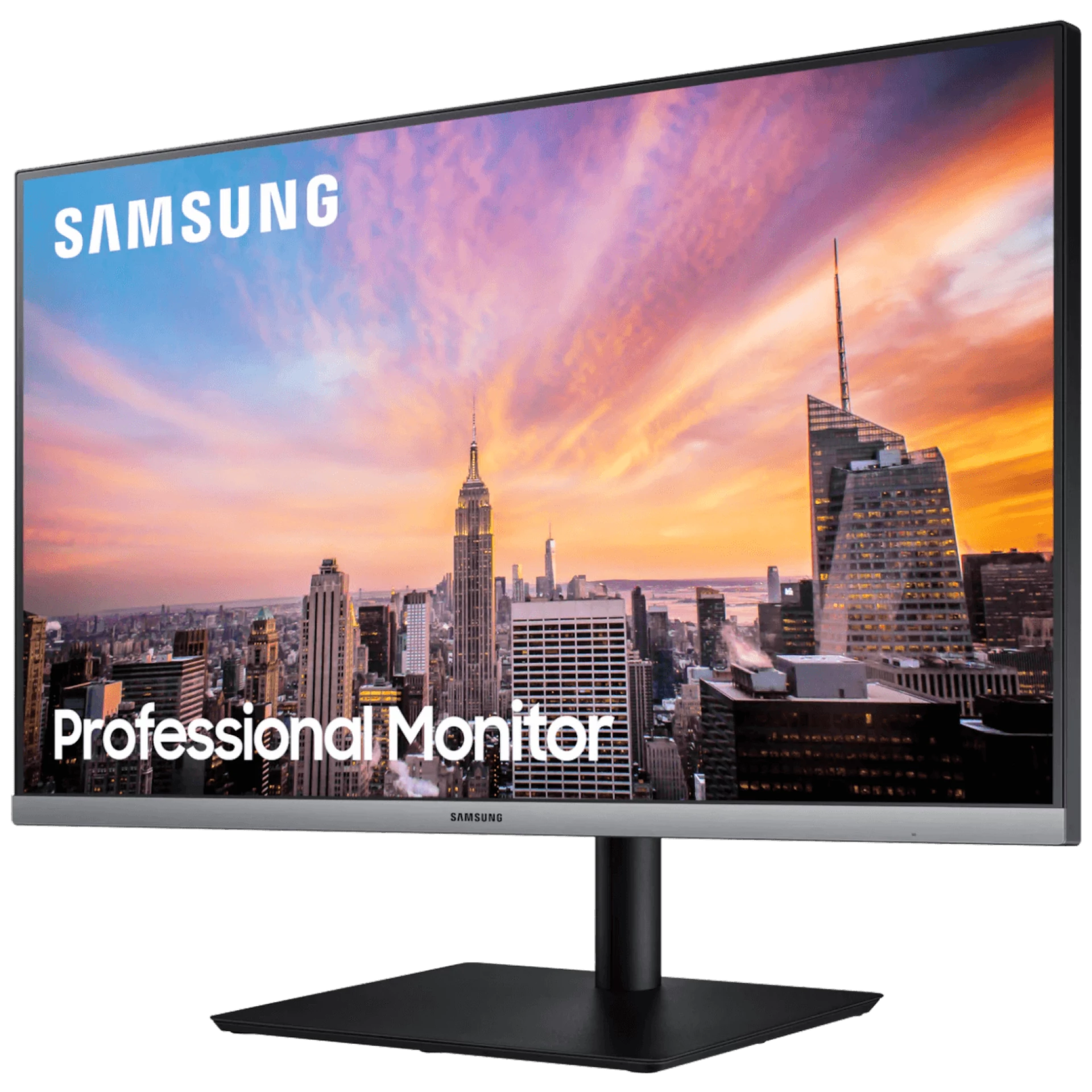 Samsung Monitor 27", Pivot, IPS LED, FullHD, HDMI, DisplayPort - LS27R650FDUXEN