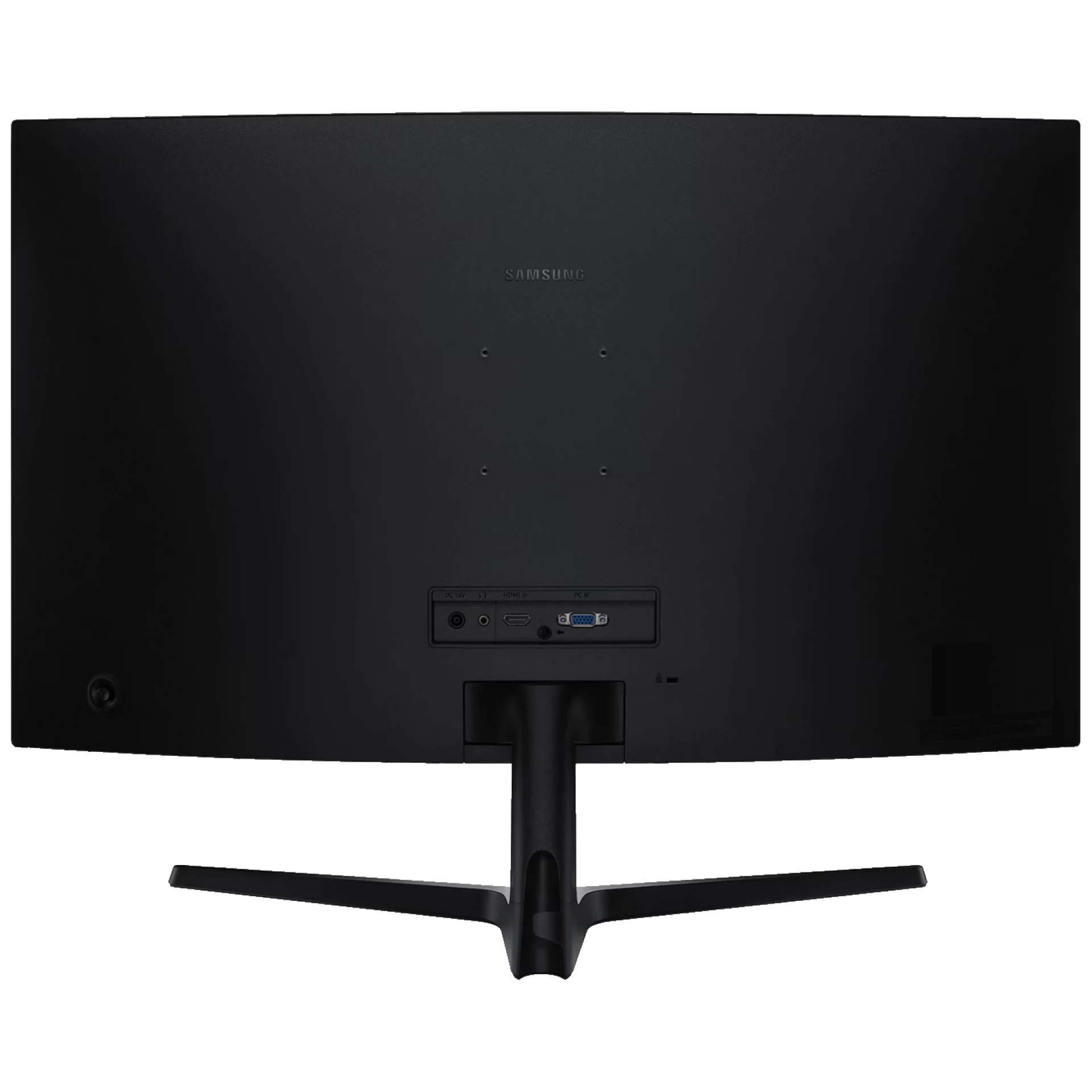 Samsung Monitor 32", Zakrivljeni, FullHD, Essential S3, HDMI, VGA - LS32D396GAUXEN