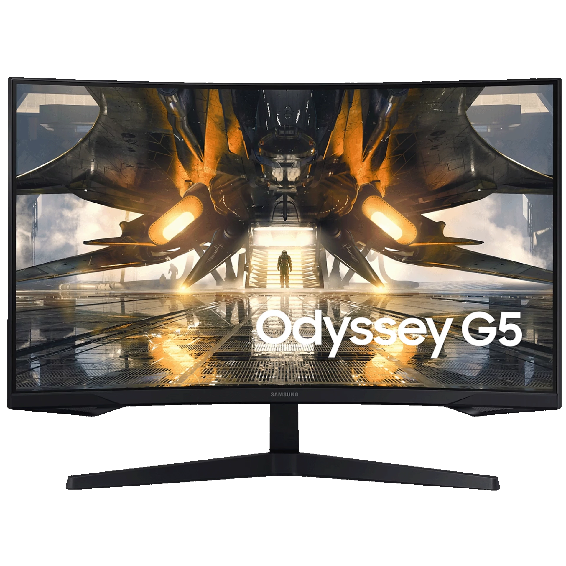 Samsung Monitor 32",Zakrivljeni,WQHD,G5 Odyssey, HDMI,Display Port - LS32AG550EPXEN