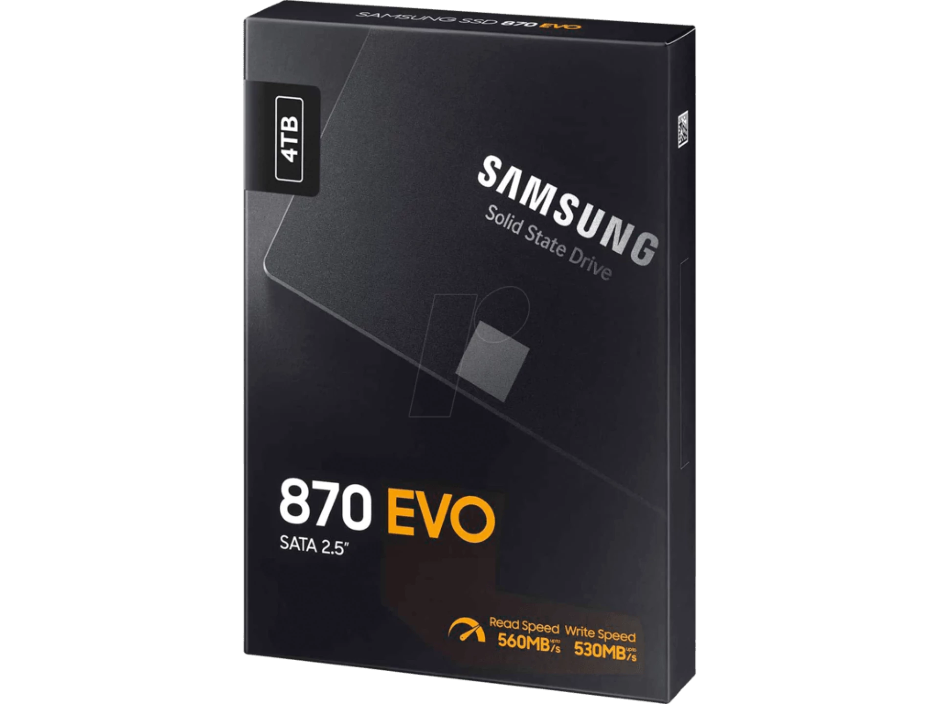 Samsung SSD 4TB 870 EVO2.5'' SATA3;V-NAND MLC560MB/s read,530MB/s write