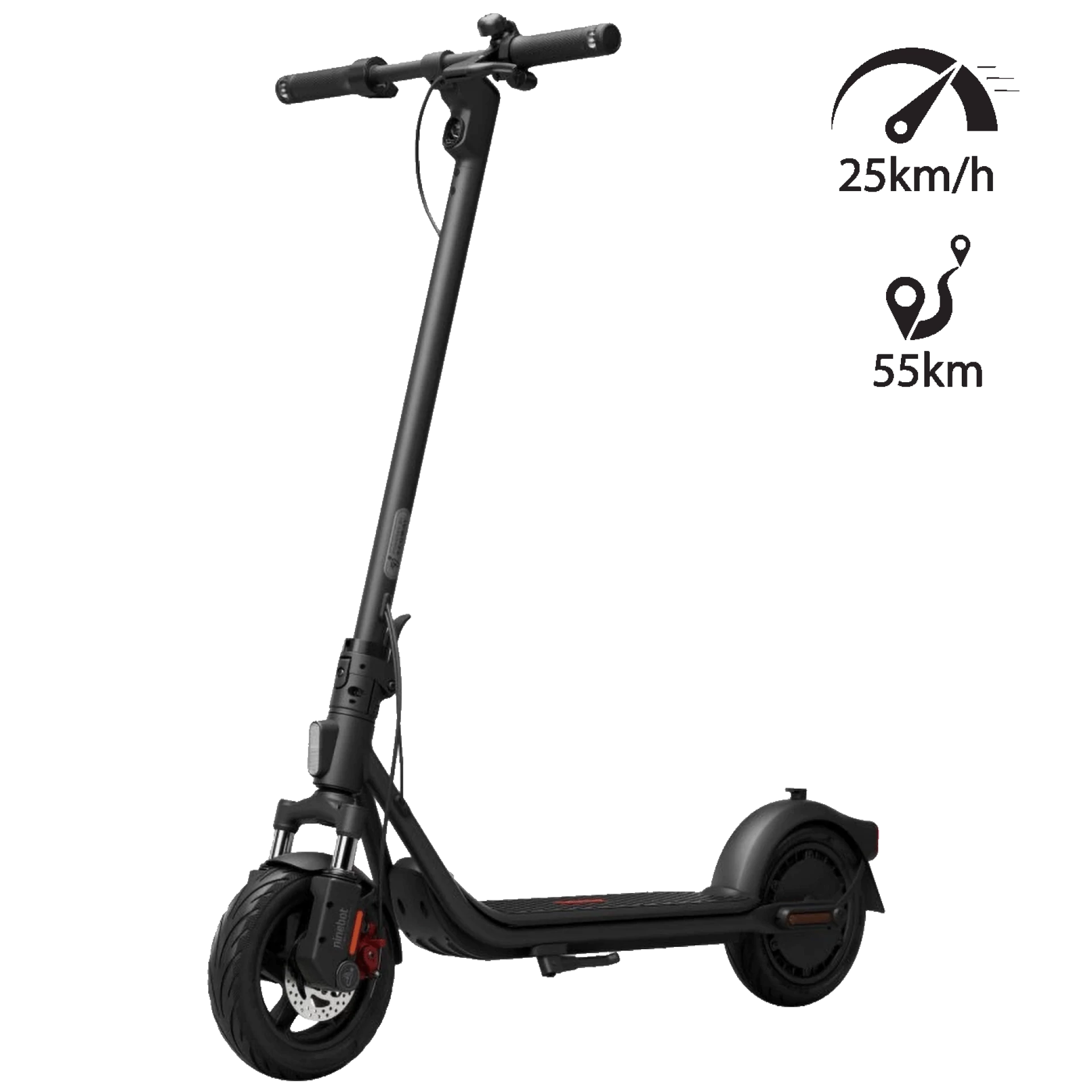 Segway Električni Romobil, 10" točkovi, 25 km/h, Domet 55 km - F2 E II