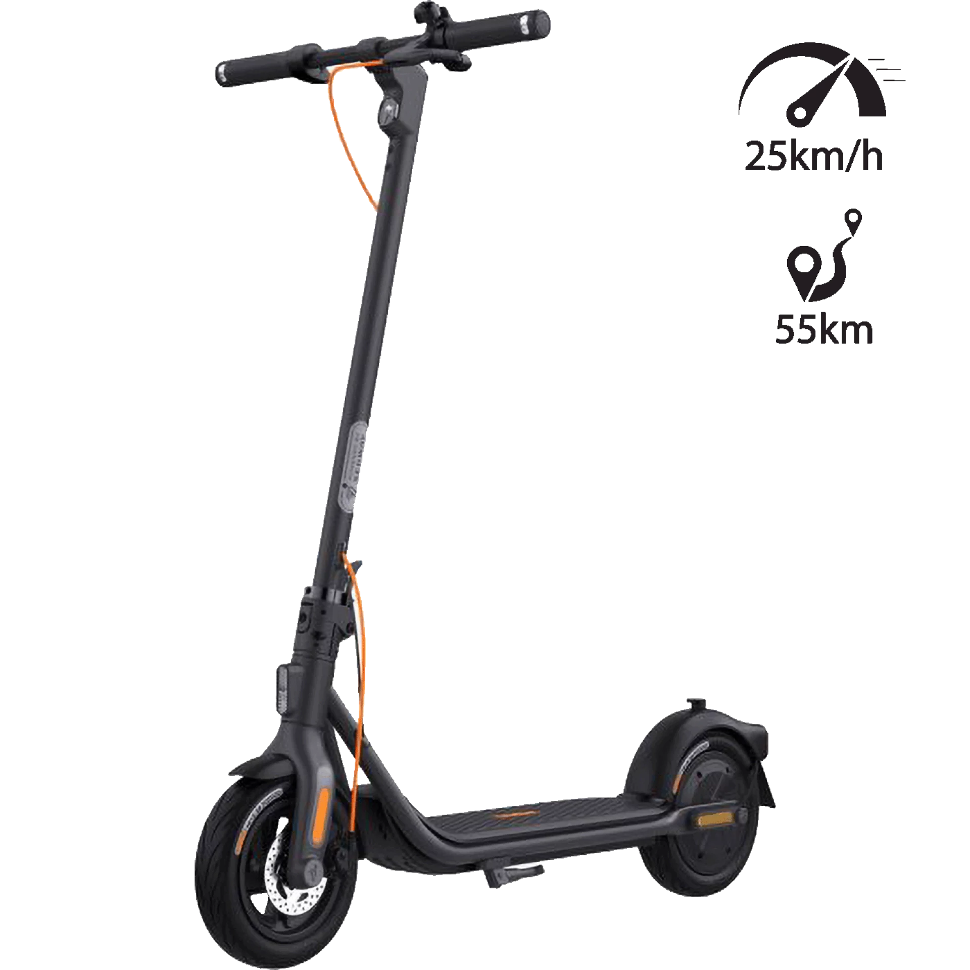 Segway Električni Romobil , 10" točkovi, 25 km/h,  Domet do 55 km - F2 Plus E