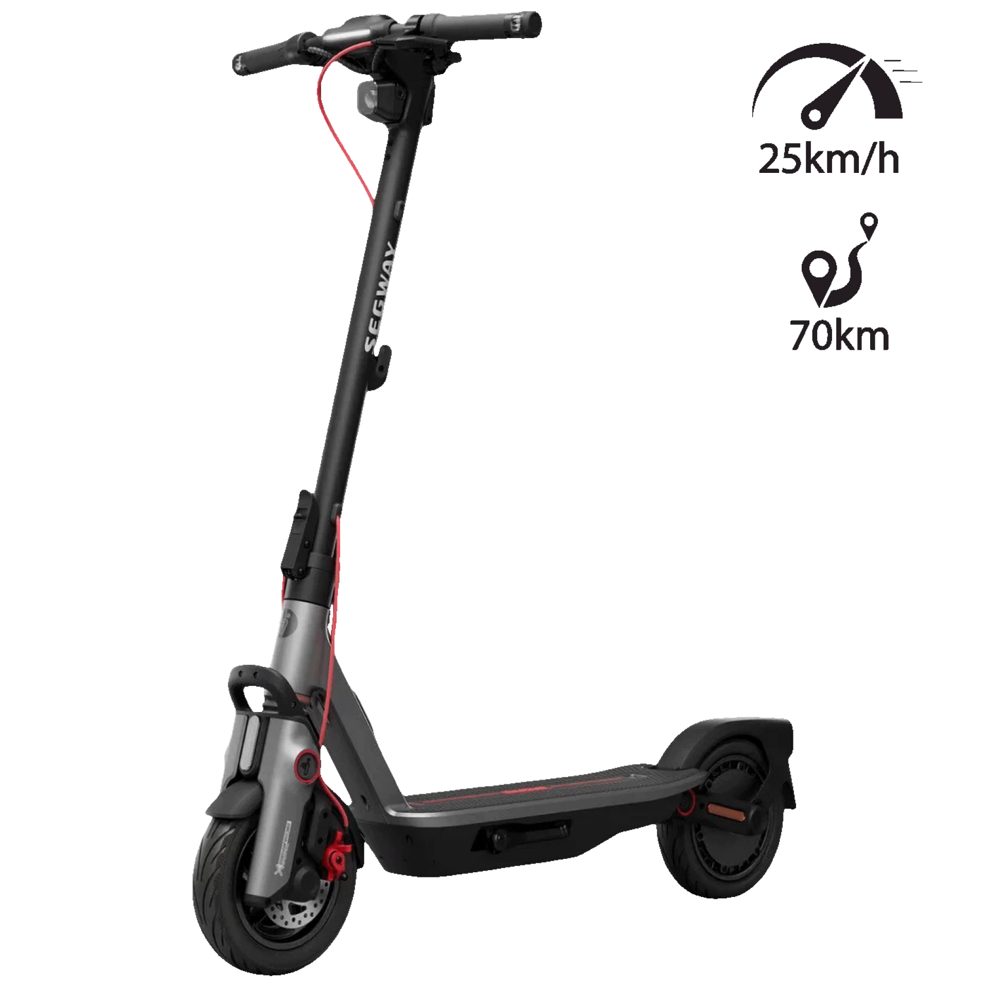 Segway Električni Romobil, 10" točkovi, 25 km/h, Domet do 70 km - F3 E (AA.05.17.01.0005)