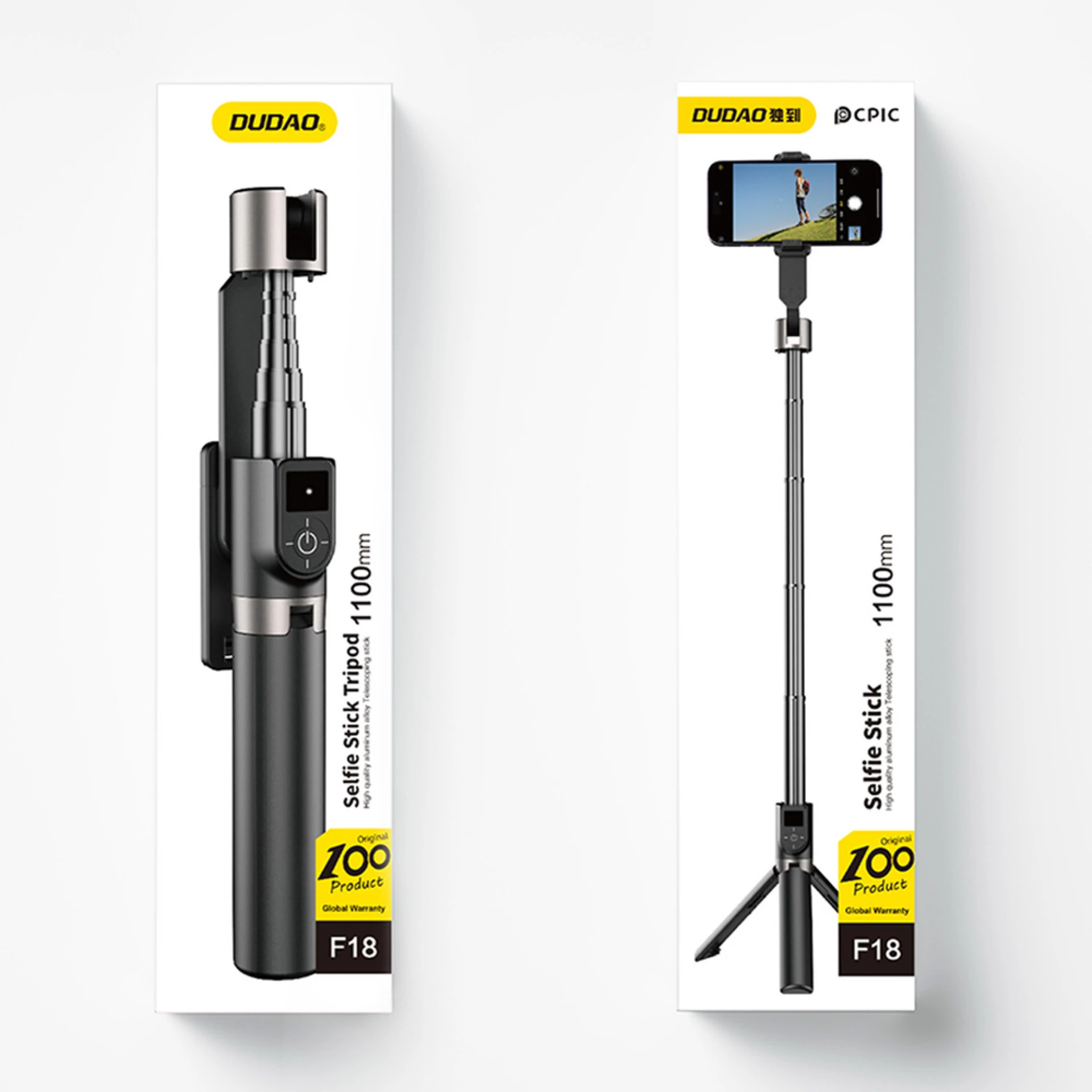 Selfi štap Dudao F18 Selfie Stick 1.1m with Tripod