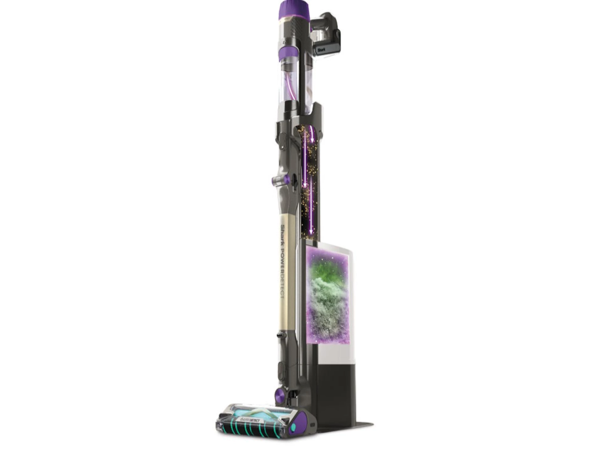 Shark PowerDetecte Clean&Empty5 funkcija,samoprazneca baza,Anti Hair Wrap plus,0.7L,380W
